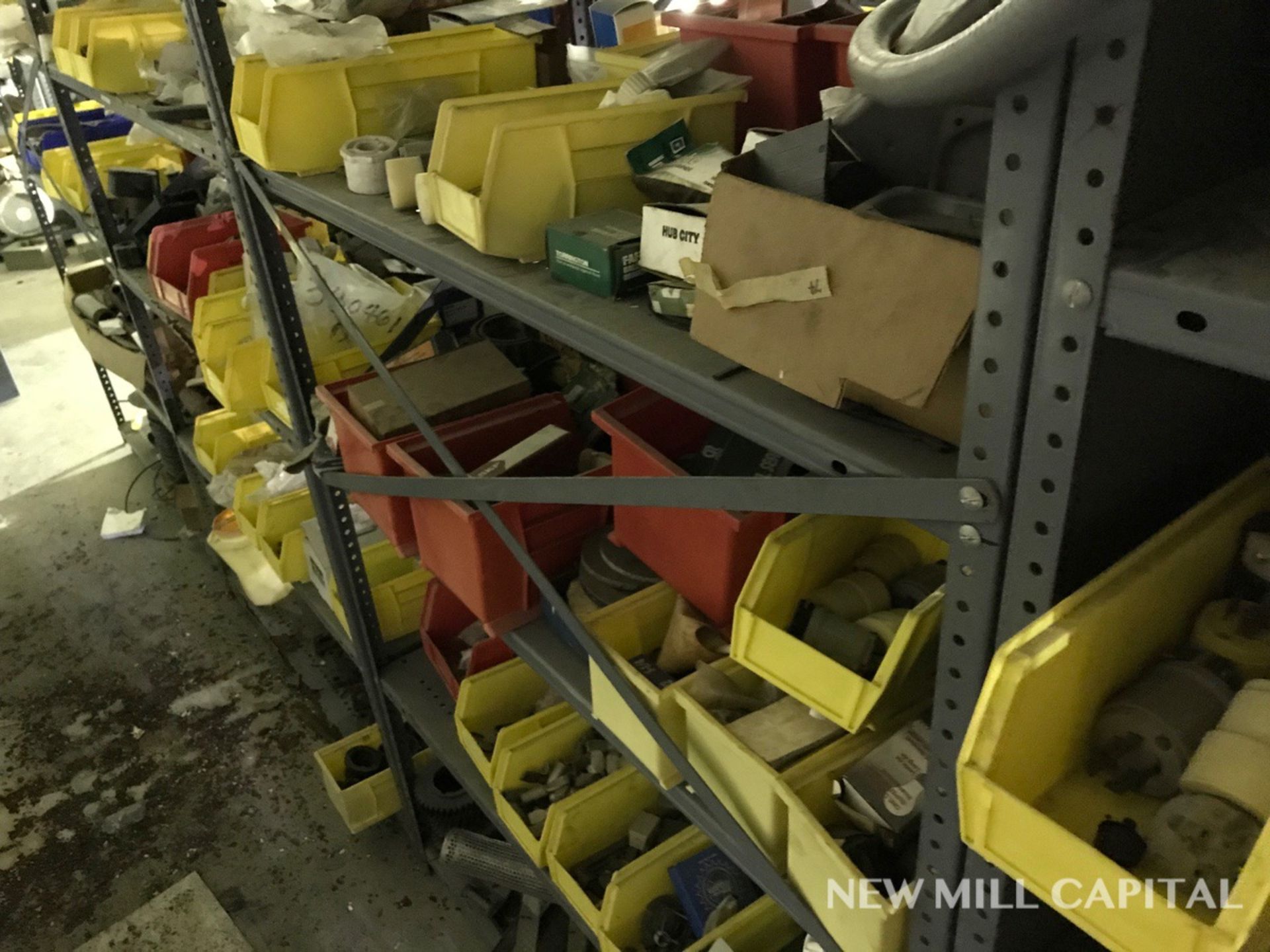 (4) Shelves of Bearings, Electrical, and Plumbing Parts | Rigging Fee: $300 - Image 2 of 9