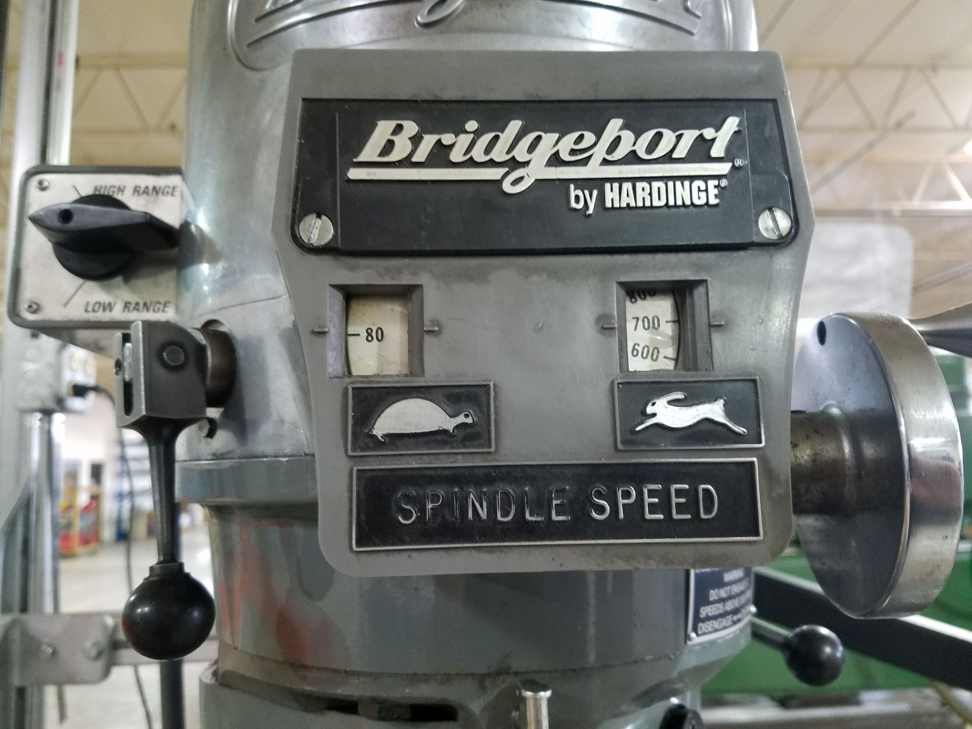 Bridgeport Vertical Milling Machine, S/N HDNG5319M, 2 HP Variable Speed, 2 Axis DR | Rig Fee: $220 - Image 4 of 7