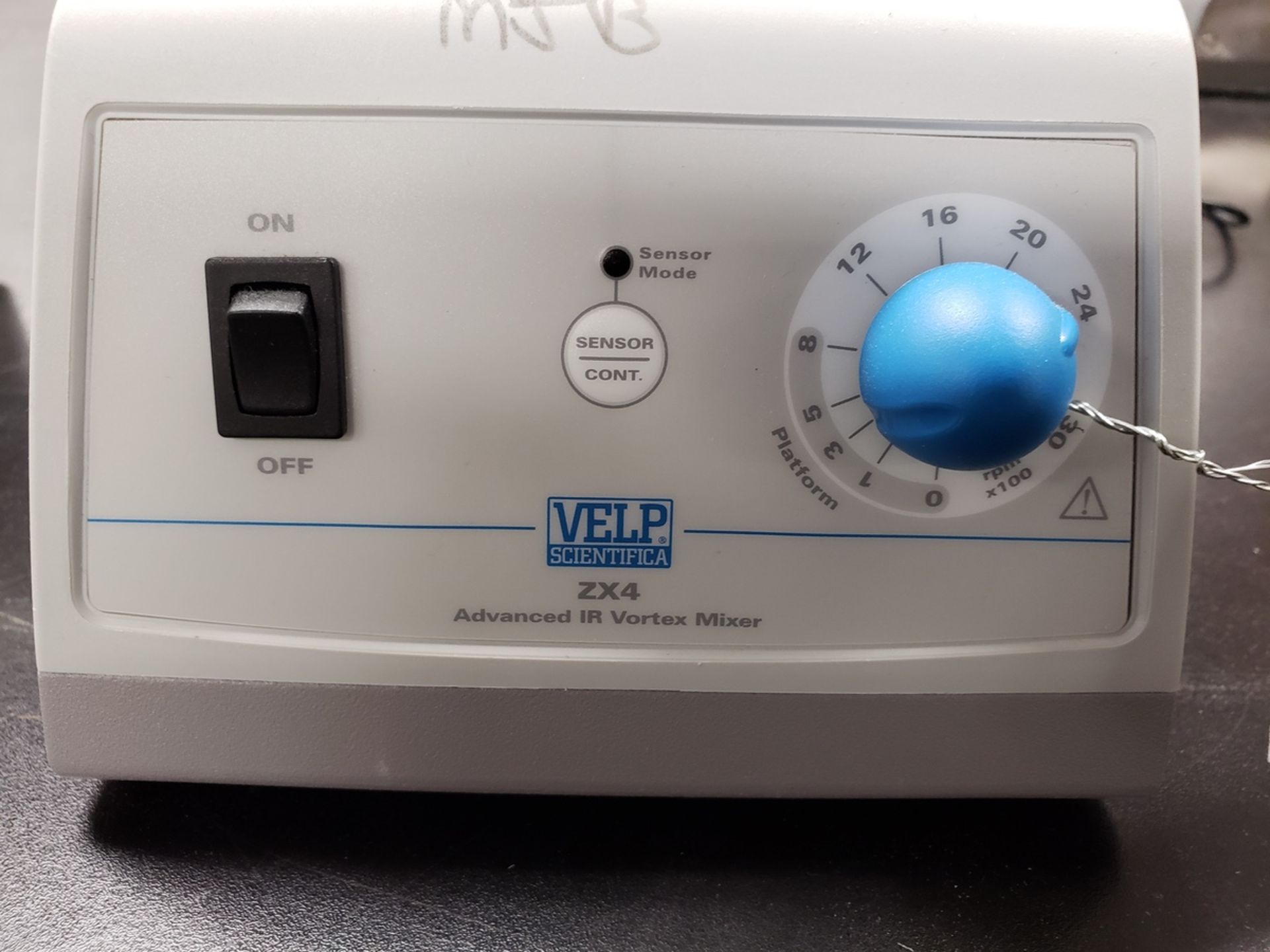 Velp Scientifica, Advanced IR Vortex Mixer, M# ZX4, S/N 367619 | Rig Fee: $30 or HC - Image 2 of 3