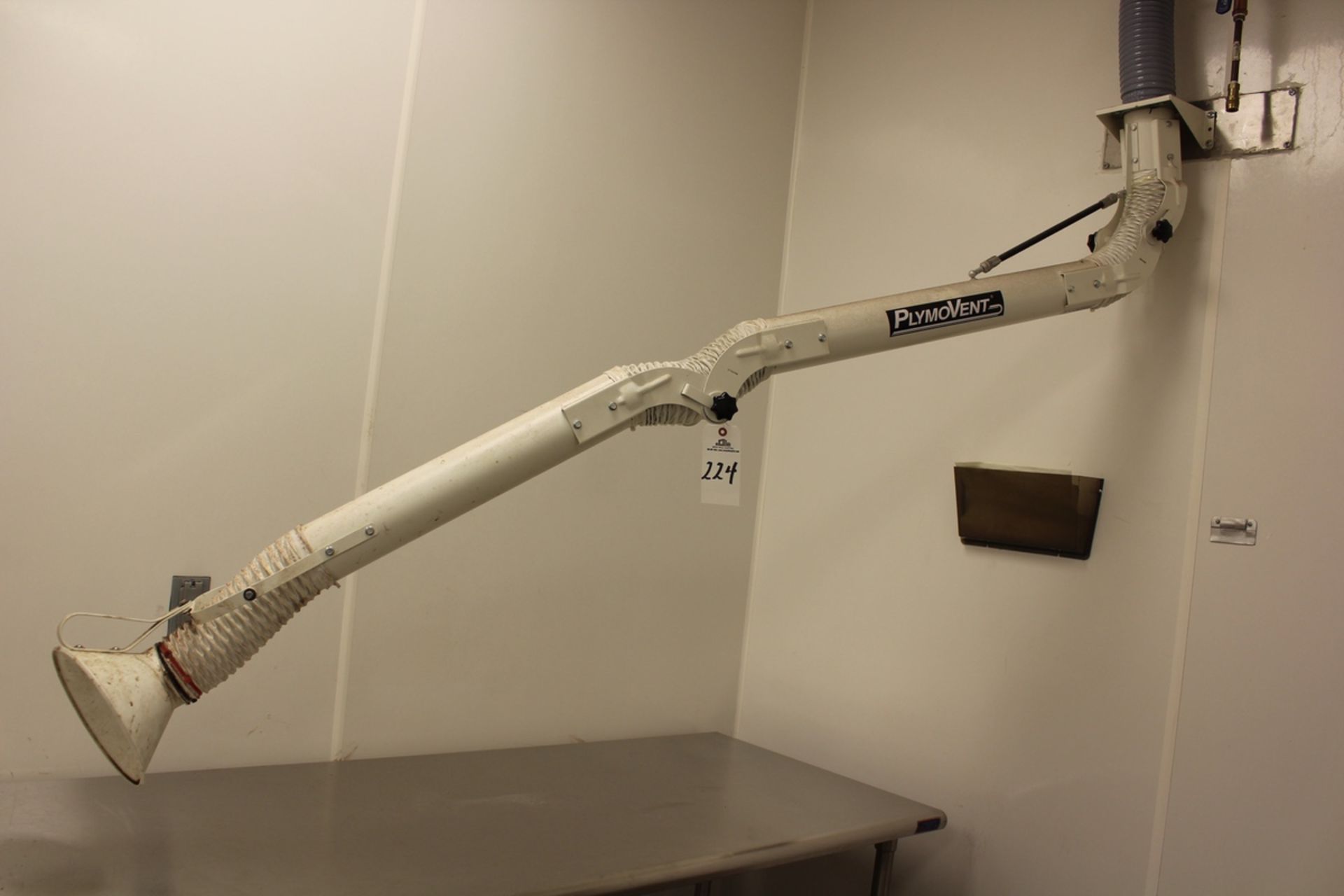 PlymoVent, Dust Extraction Arm, M# MMH-100-21-W | Rig Fee: $30 or HC