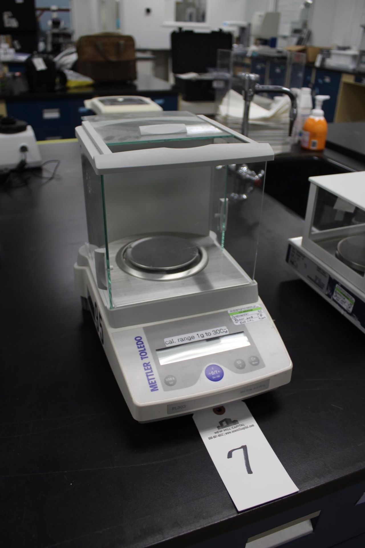 Mettler Toledo, Analytical Balance Scale, M# PL303, S/N 1203420521 | Rig Fee: $30 or HC