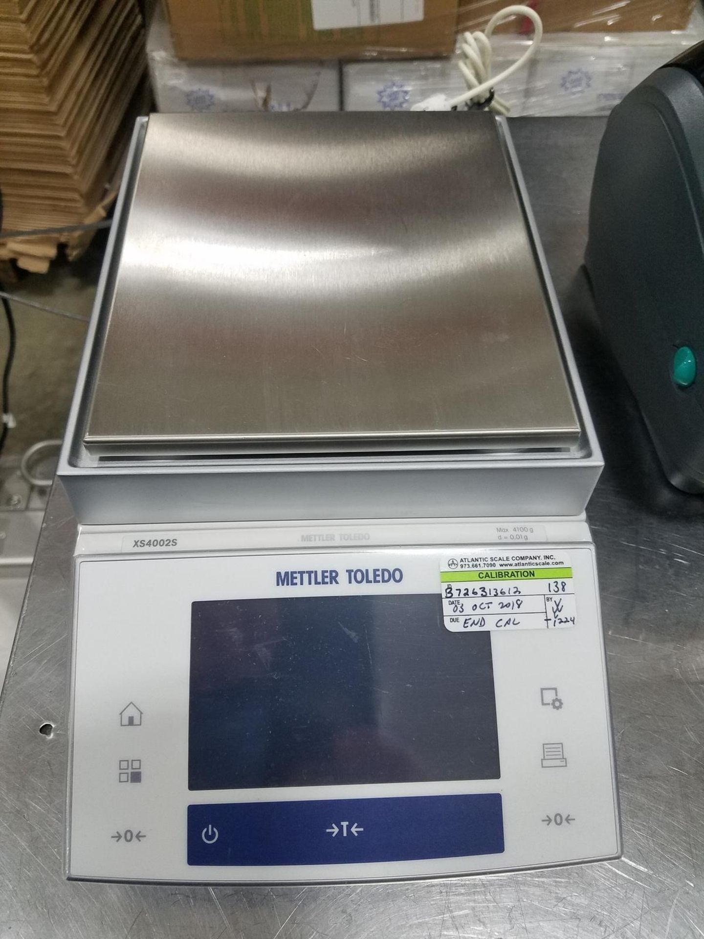 Mettler Toledo Portable Floor Scale, M# IND780 HARSH, S/N B529193311 w/ Met | Rig Fee: $75 - Image 4 of 6