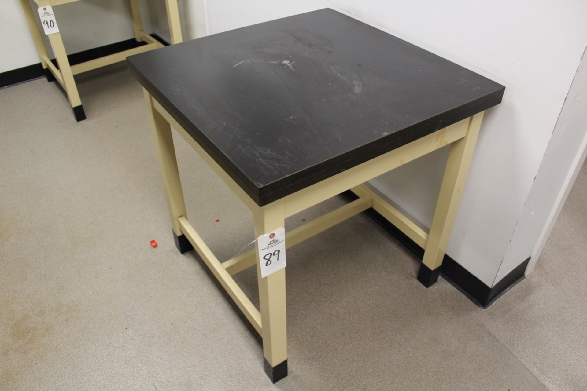 Metal Laboratory Table, 30" x 30" | Rig Fee: $30 or HC