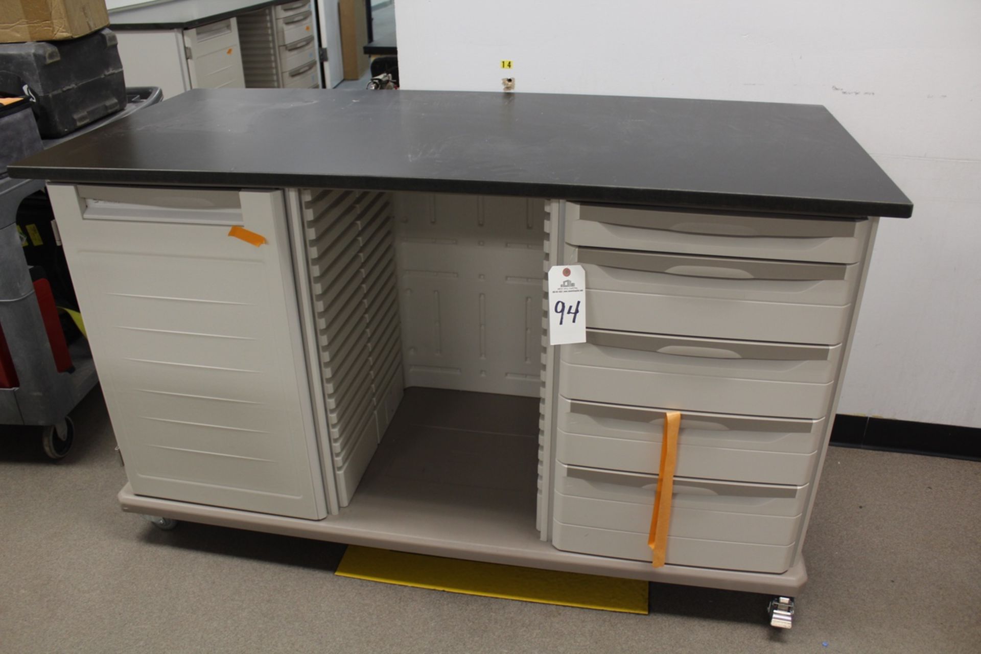 Metro Starsys Mobile Work Cart, 28.5" x 63" | Rig Fee: $20 or HC