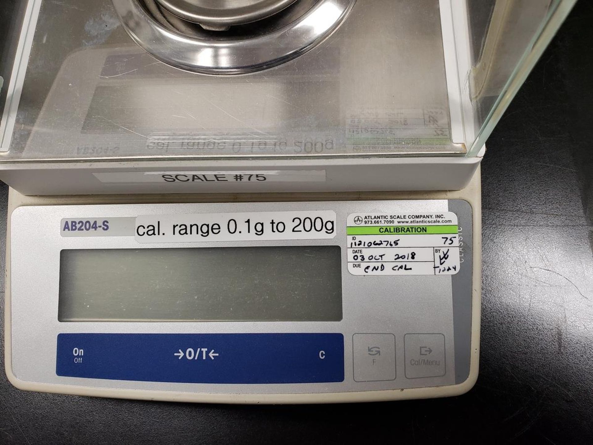 Mettler Toledo, Analytical Balance Scale, M# AB204-S, S/N 1121062765 | Rig Fee: $30 or HC - Image 2 of 3