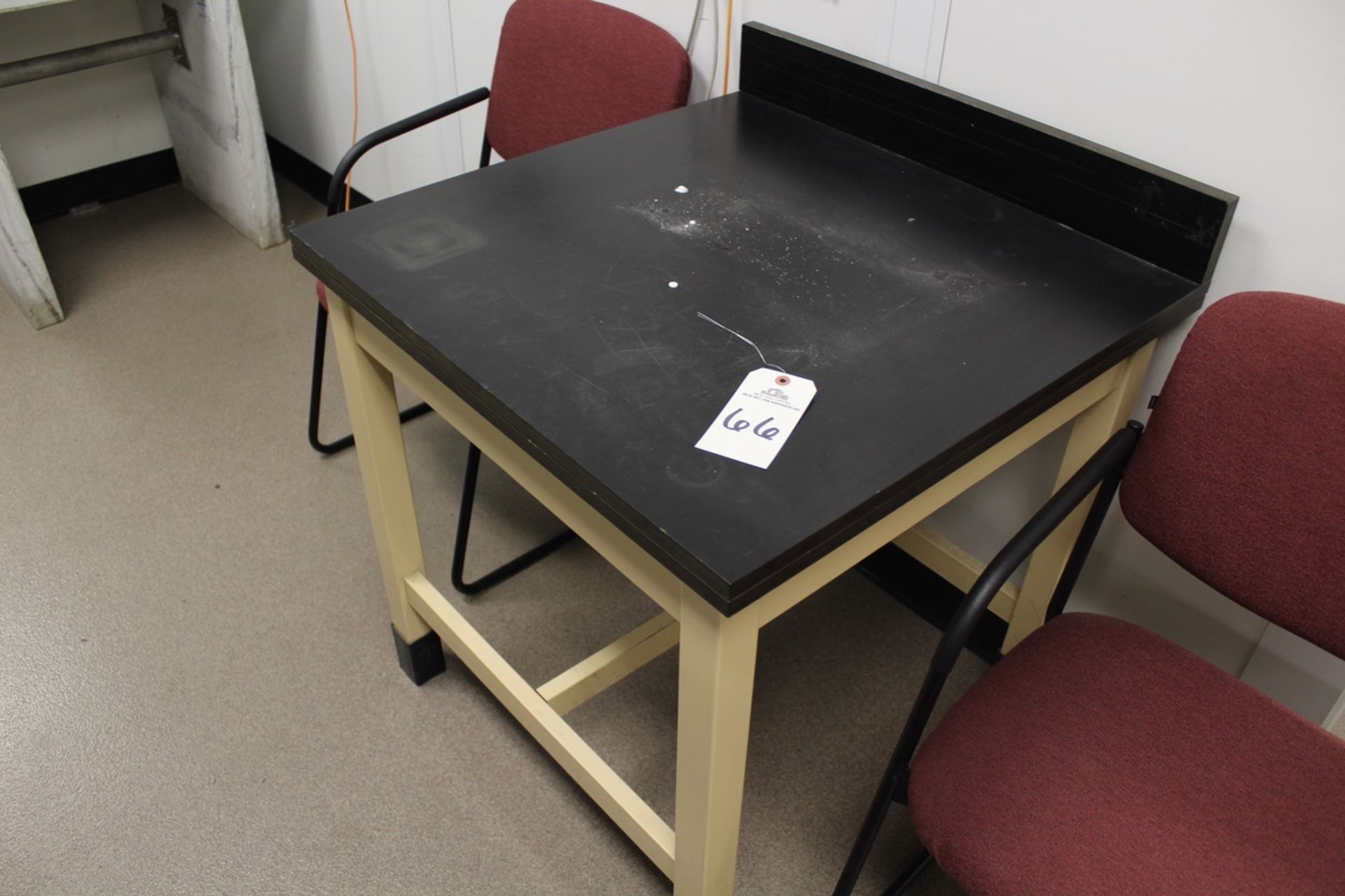 Metal Laboratory Table, 30" x 30" | Rig Fee: $30 or HC