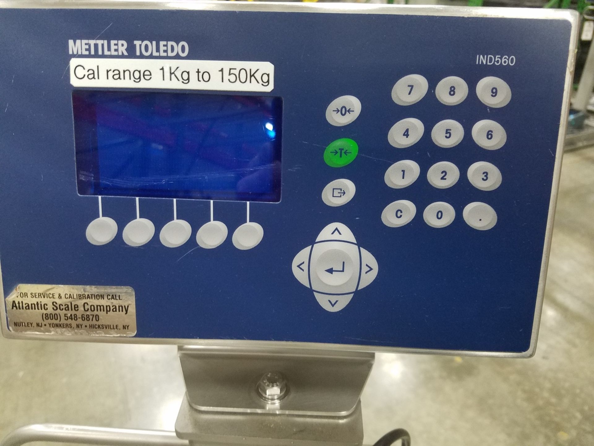 Mettler Toledo Portable Floor Scale, M# IND560, S/N 0000048-6AJ | Rig Fee: $75 - Image 2 of 3