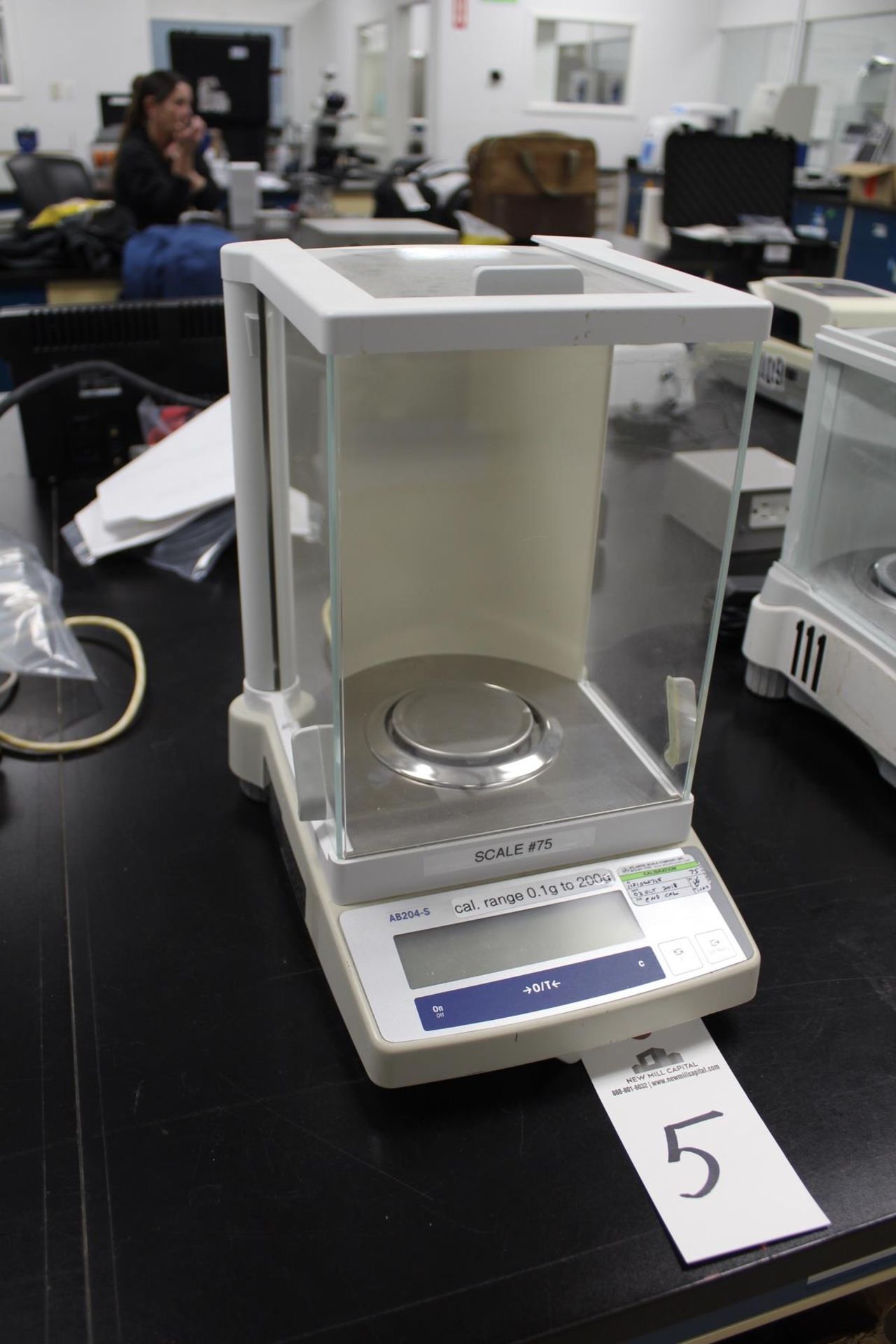 Mettler Toledo, Analytical Balance Scale, M# AB204-S, S/N 1121062765 | Rig Fee: $30 or HC