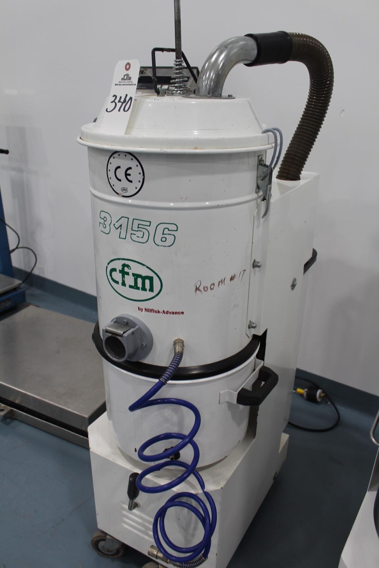 Nilfisk CFM Industrial Vacuum, M# CFM 3156 A, S/N 04AD616 | Rig Fee: $40