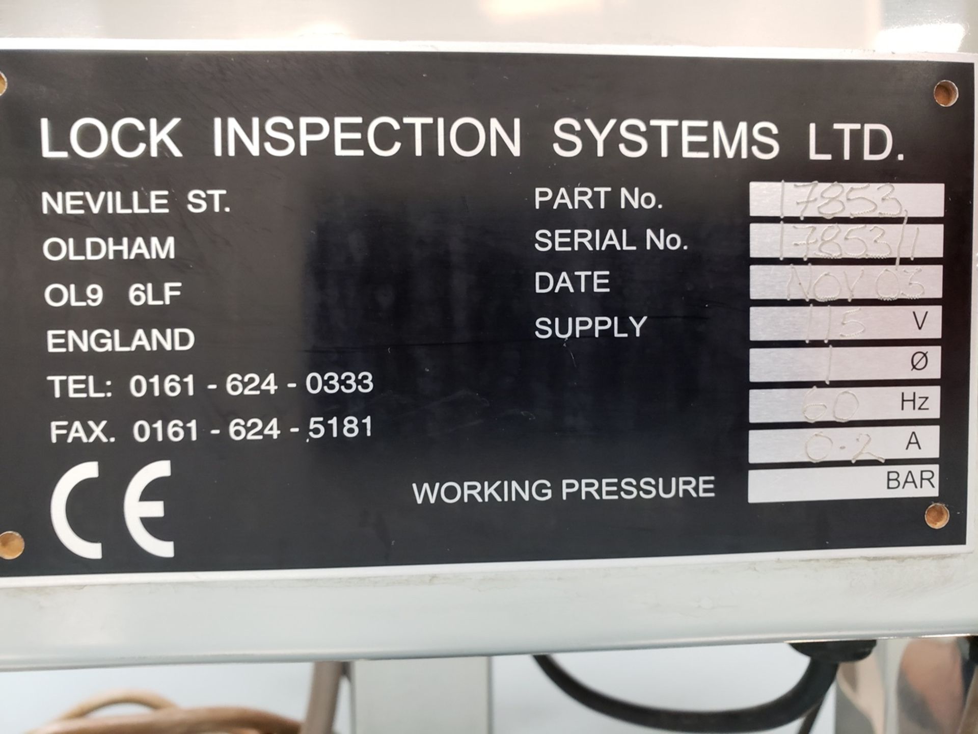 Lock Inspection Systems Metal Detector, M# Met 30+, S/N 17853/1 | Rig Fee: $60 - Image 2 of 2