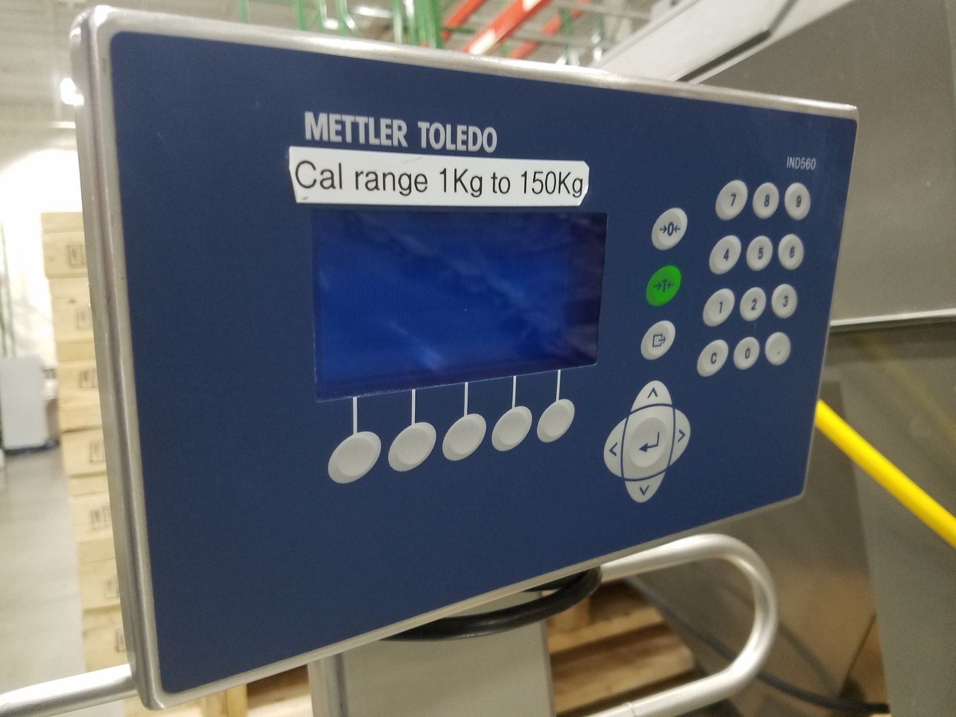 Mettler Toledo Portable Floor Scale, M# IND560, S/N 0019206-6BK | Rig Fee: $75 - Image 2 of 3