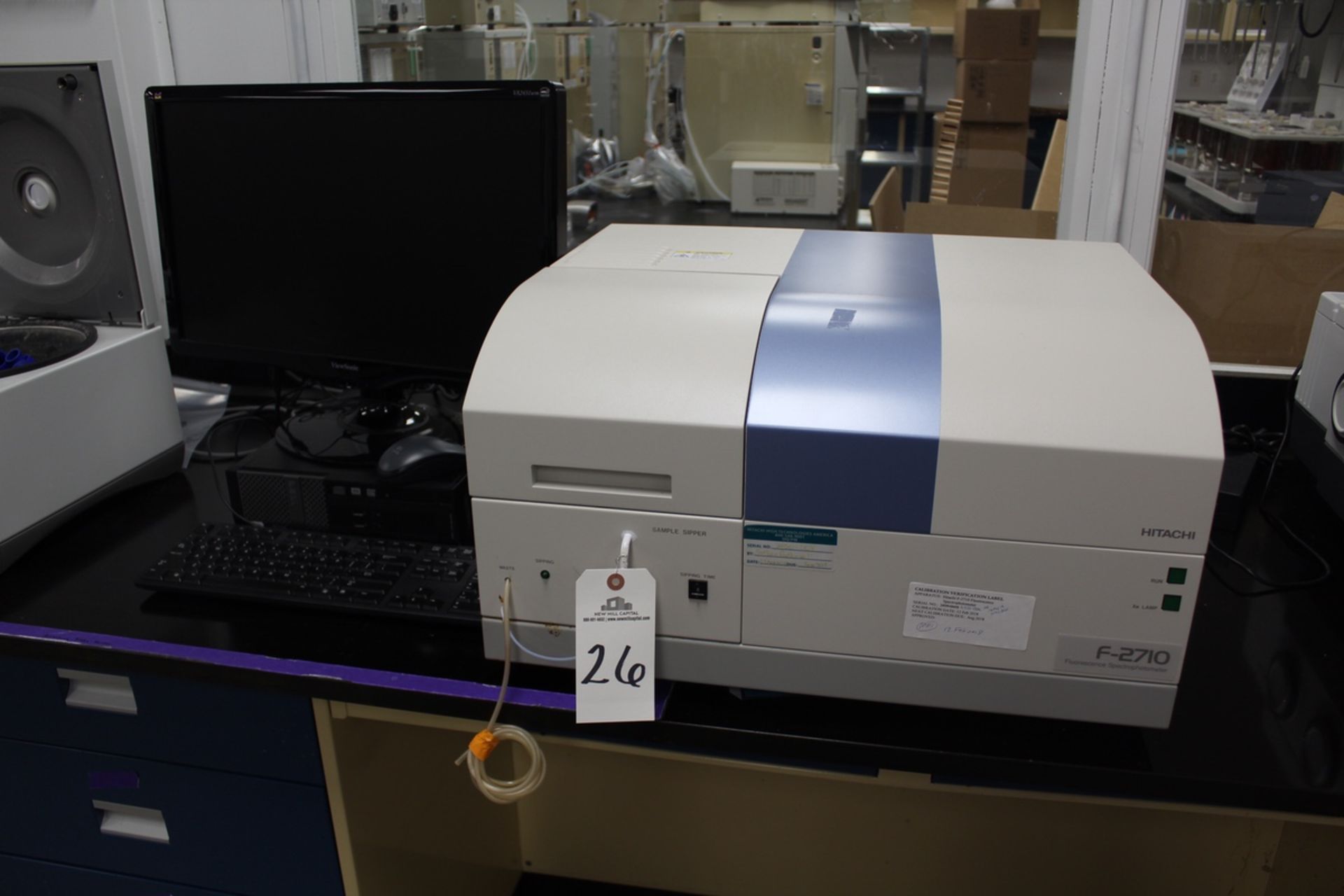 Hitachi, Fluorescence Spectrophotometer, M# F-2710, S/N 2420-008 | Rig Fee: $60 or HC