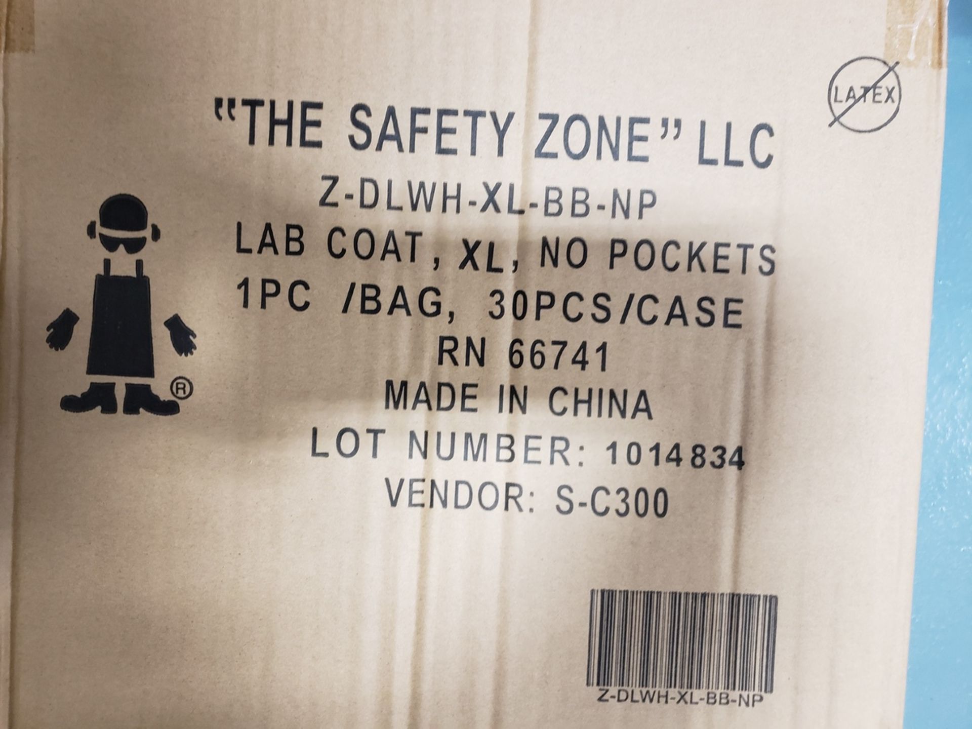 Pallet Lot, Safety Zone & VWR Lab Coats & Coveralls | Rig Fee: $25 or HC - Image 3 of 4