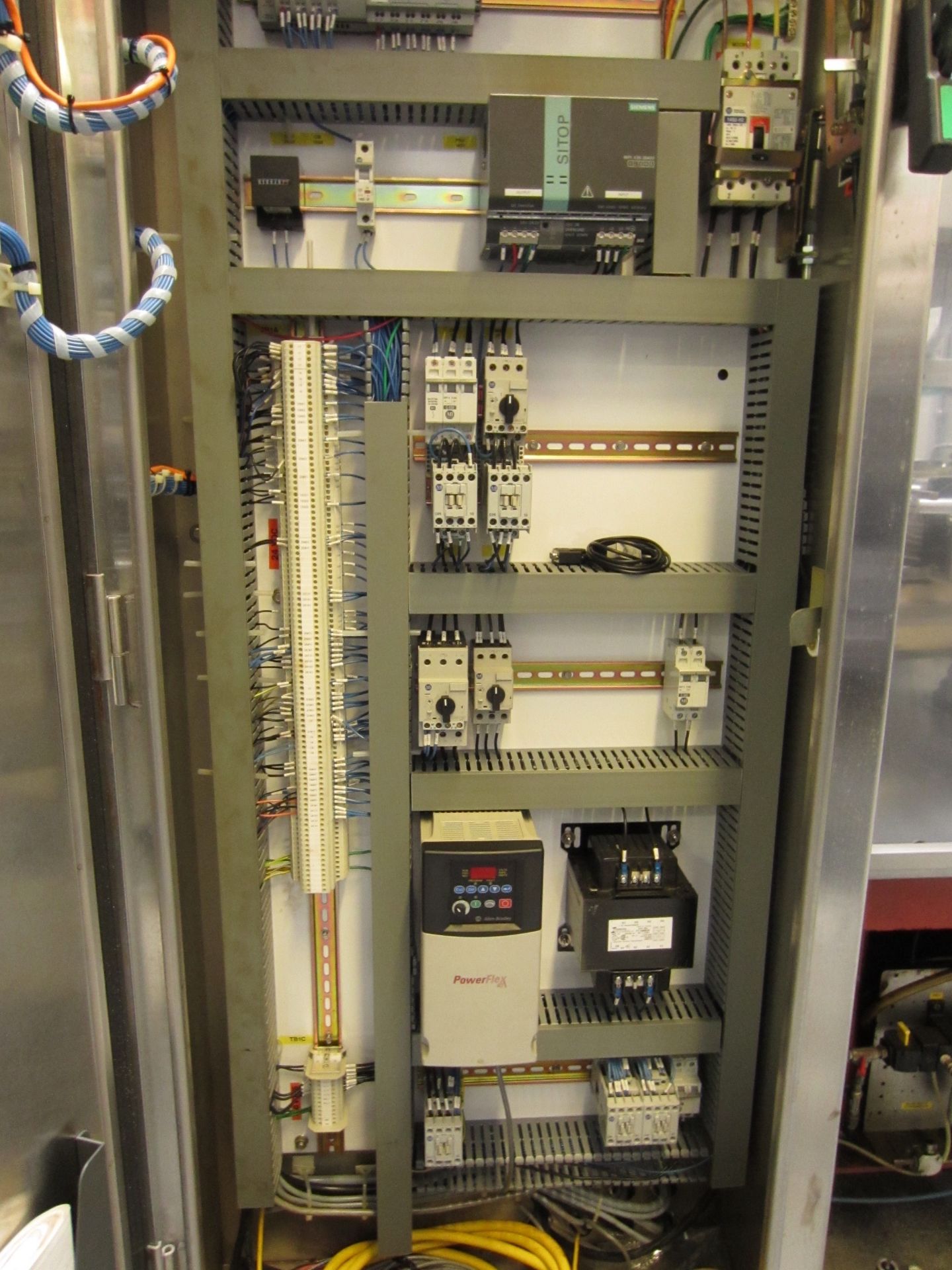 2005R Krones Supermatic Cold Glue Labeler, Allen Bradley Controls, Allen Bradley (Milton, DE) - Image 17 of 20