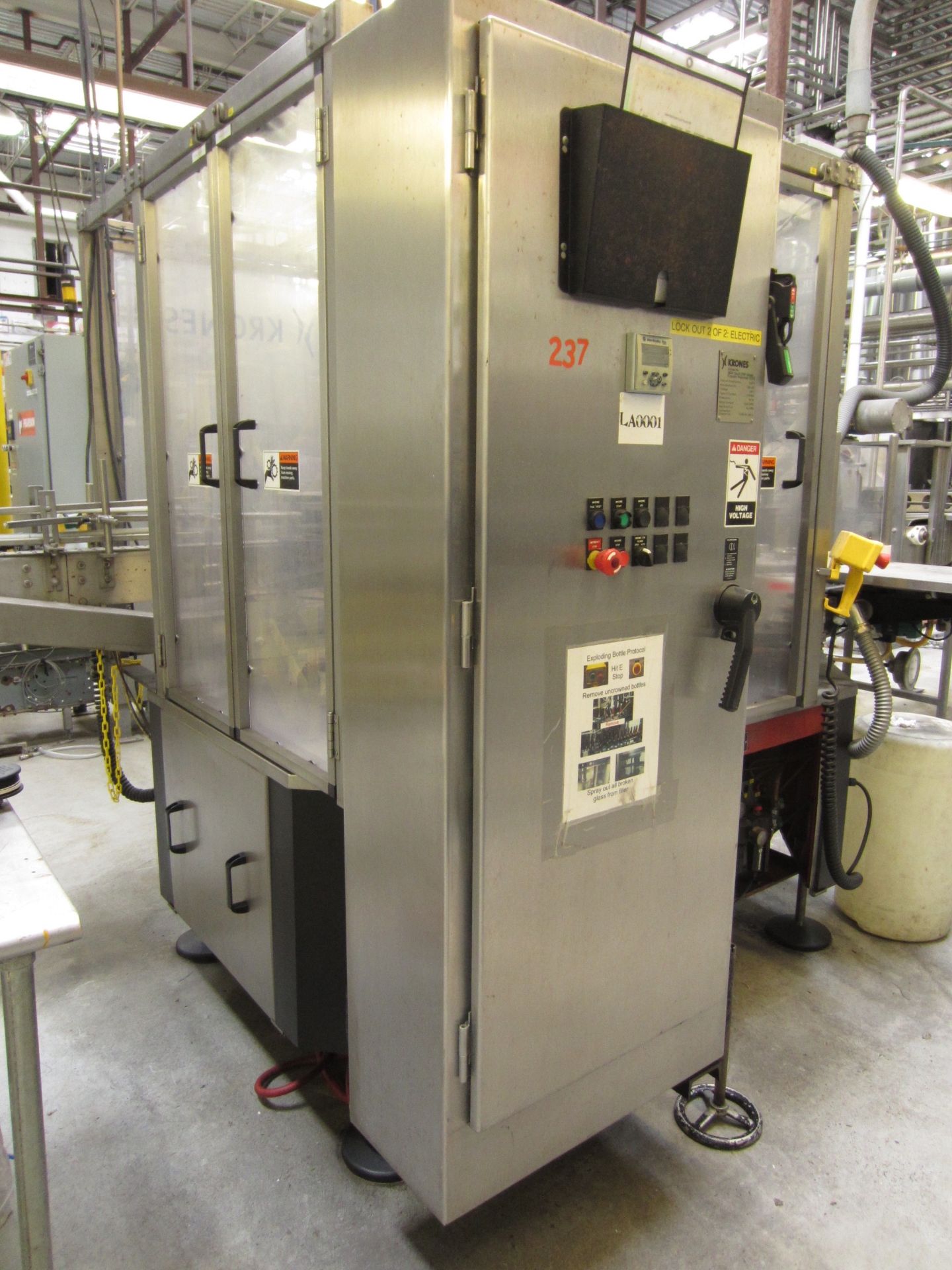 2005R Krones Supermatic Cold Glue Labeler, Allen Bradley Controls, Allen Bradley (Milton, DE) - Image 3 of 20