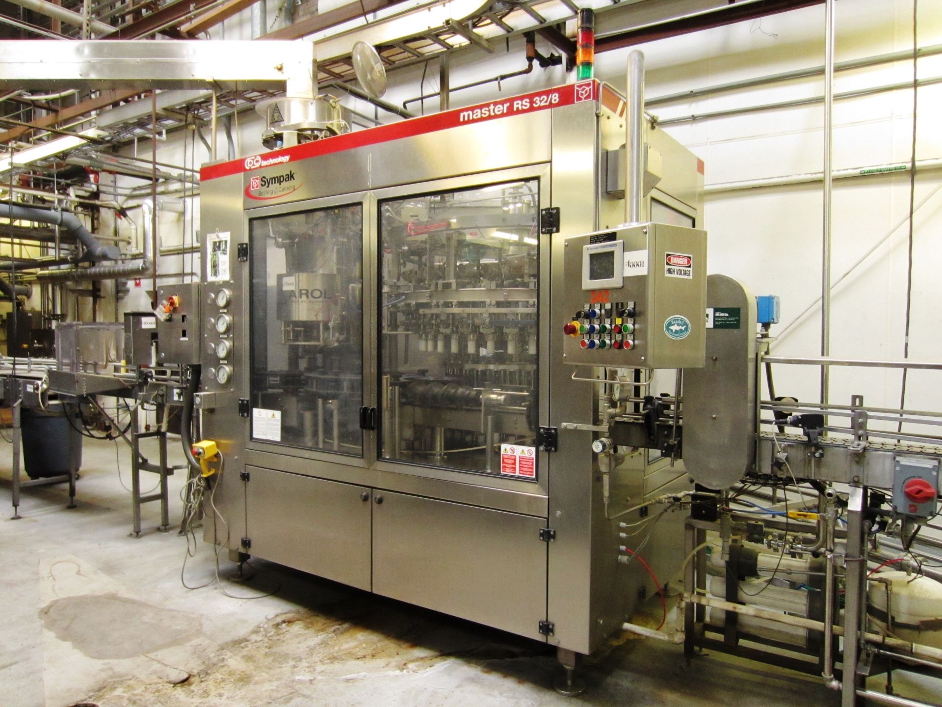 2005 Sympac Bottling Company (SBC) Master RS 32/8 Bottle Filler/Crowner with Crown (Milton, DE)