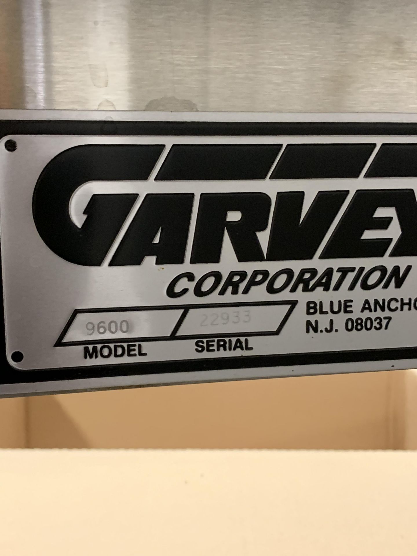 Garvey Model 9600 Out Feed Conveyor and Accumulation Section, S/N: 22933, Located in Glenview, IL - Image 3 of 3