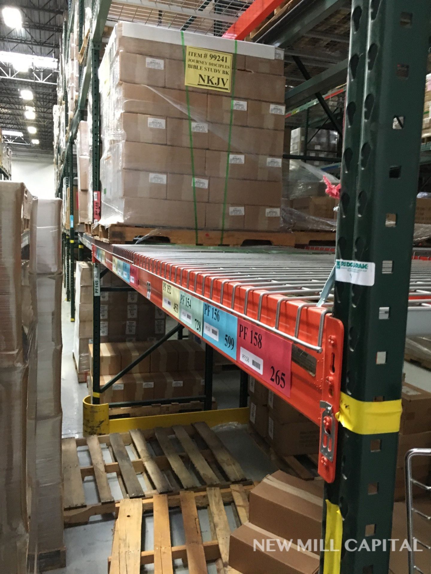 Ridg-U-Rak Teardrop Pallet Racking, (32) Uprights (3in x 2.25in Columns, | Rig: See Lot Description - Image 7 of 20