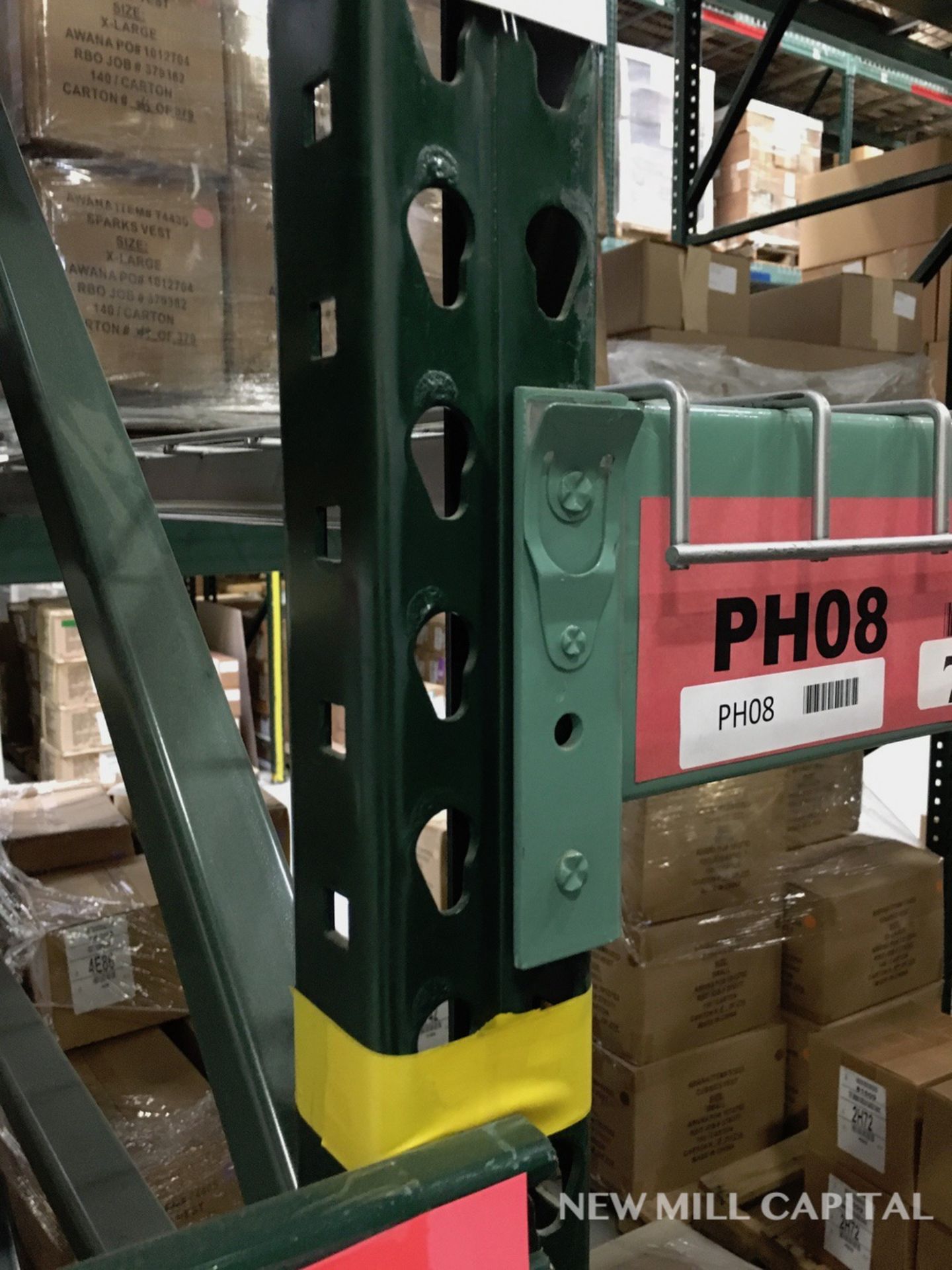 Ridg-U-Rak Teardrop Pallet Racking, (32) Uprights (3in x 2.25in Columns, | Rig: See Lot Description - Image 3 of 13