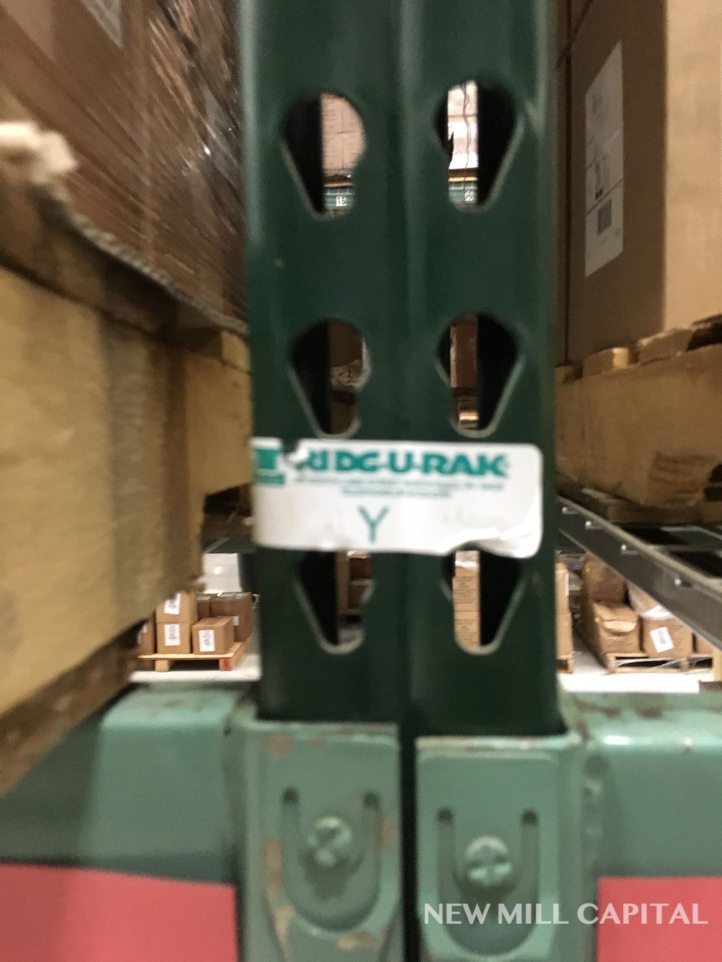 Ridg-U-Rak Teardrop Pallet Racking, (32) Uprights (3in x 2.25in Columns, | Rig: See Lot Description - Image 16 of 20