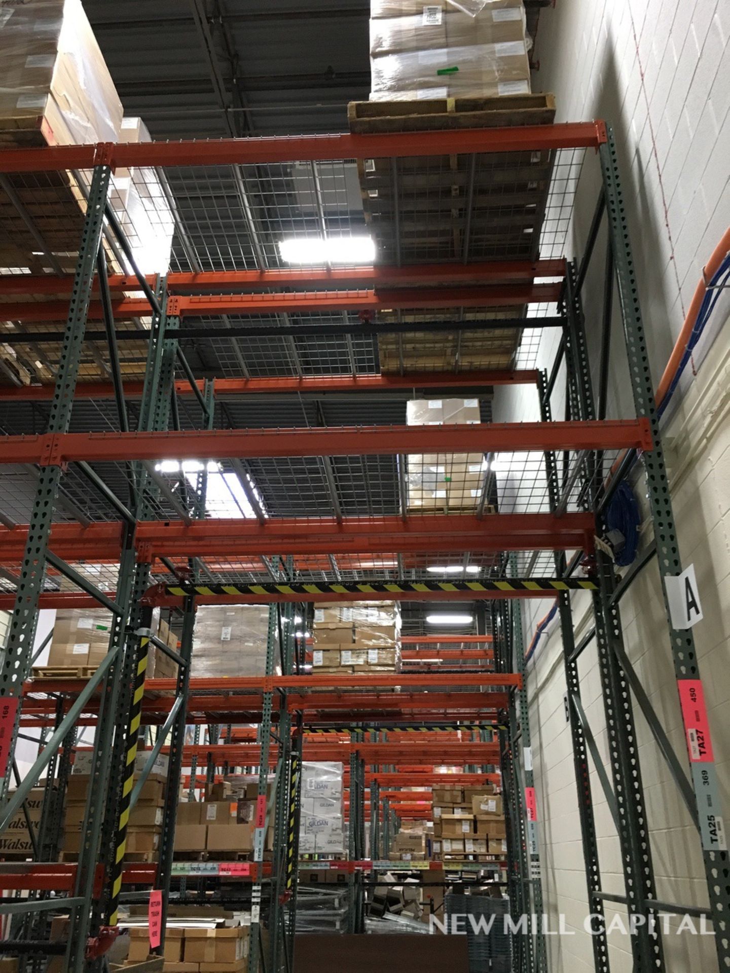 Interlake Teardrop Pallet Rack, (8) Uprights (3in x 1.625in Columns, 42in | Rig: See Lot Description - Image 10 of 14