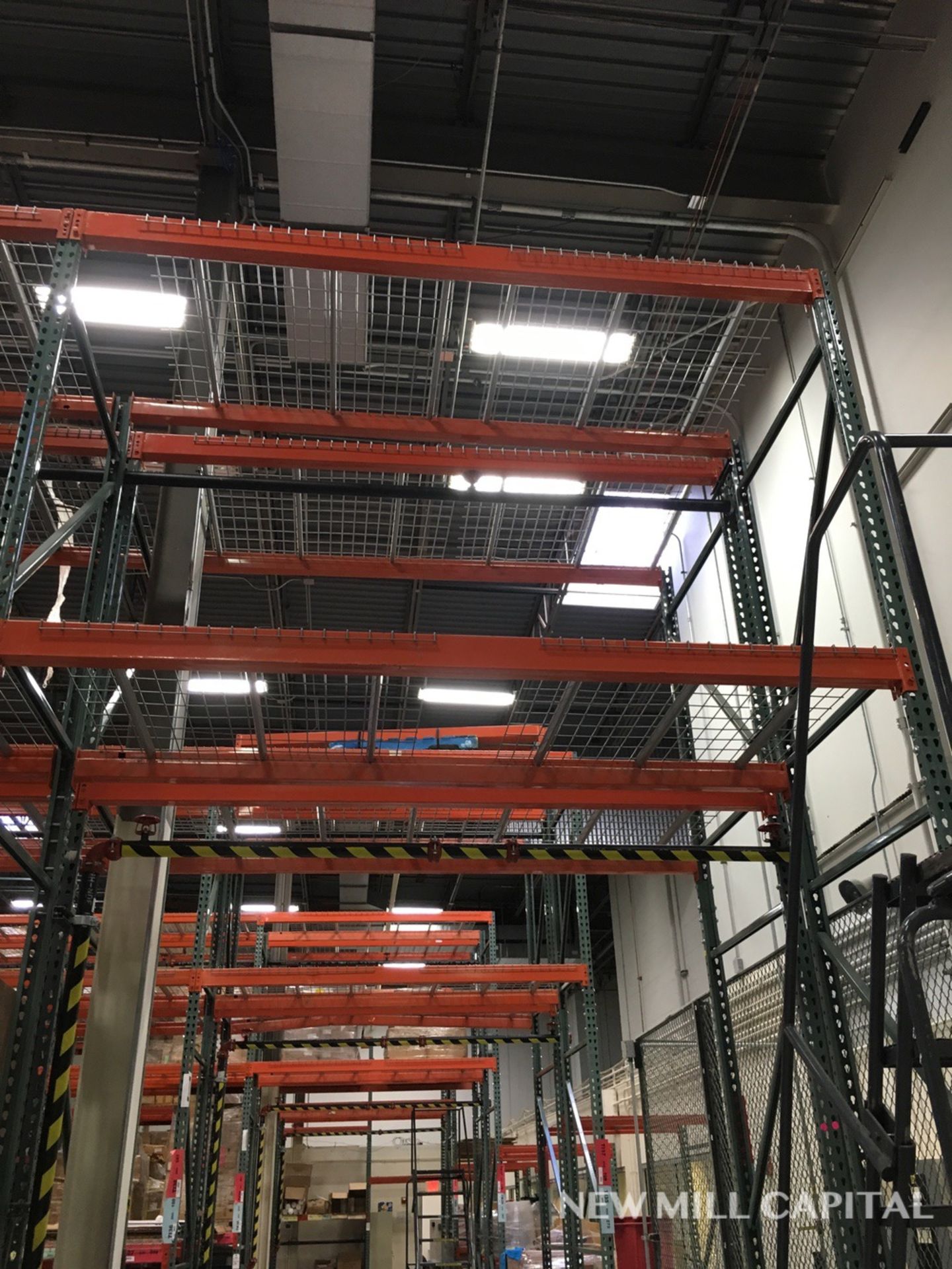 Interlake Teardrop Pallet Rack, (10) Uprights (3in x 1.625in Columns, 42i | Rig: See Lot Description - Image 8 of 11