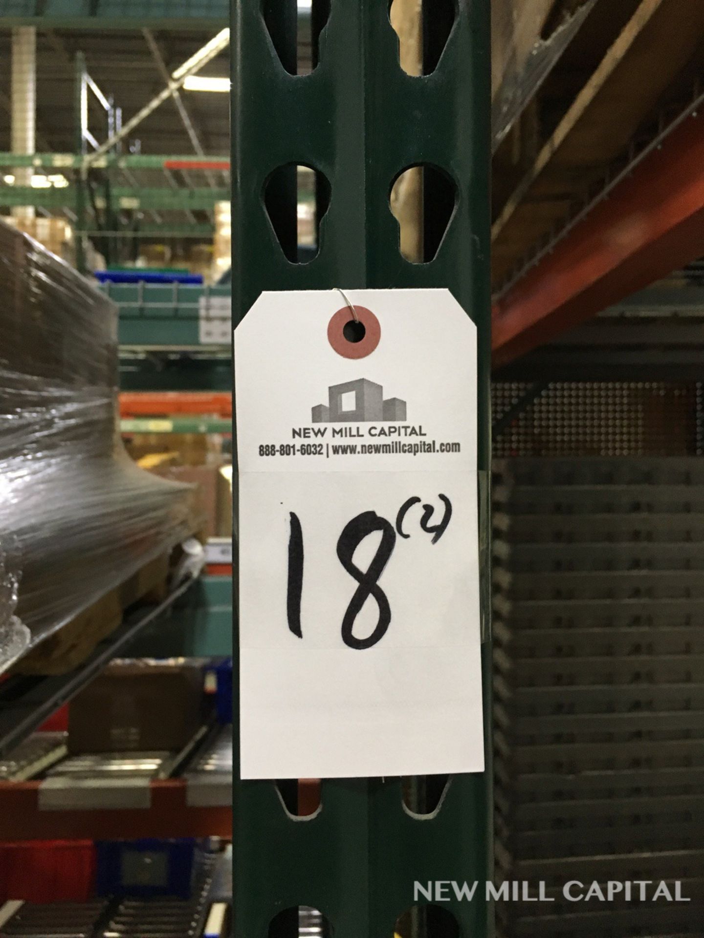 Ridg-U-Rak Teardrop Pallet Racking, (29) Uprights (3in x 2.25in Columns, | Rig: See Lot Description - Image 7 of 22