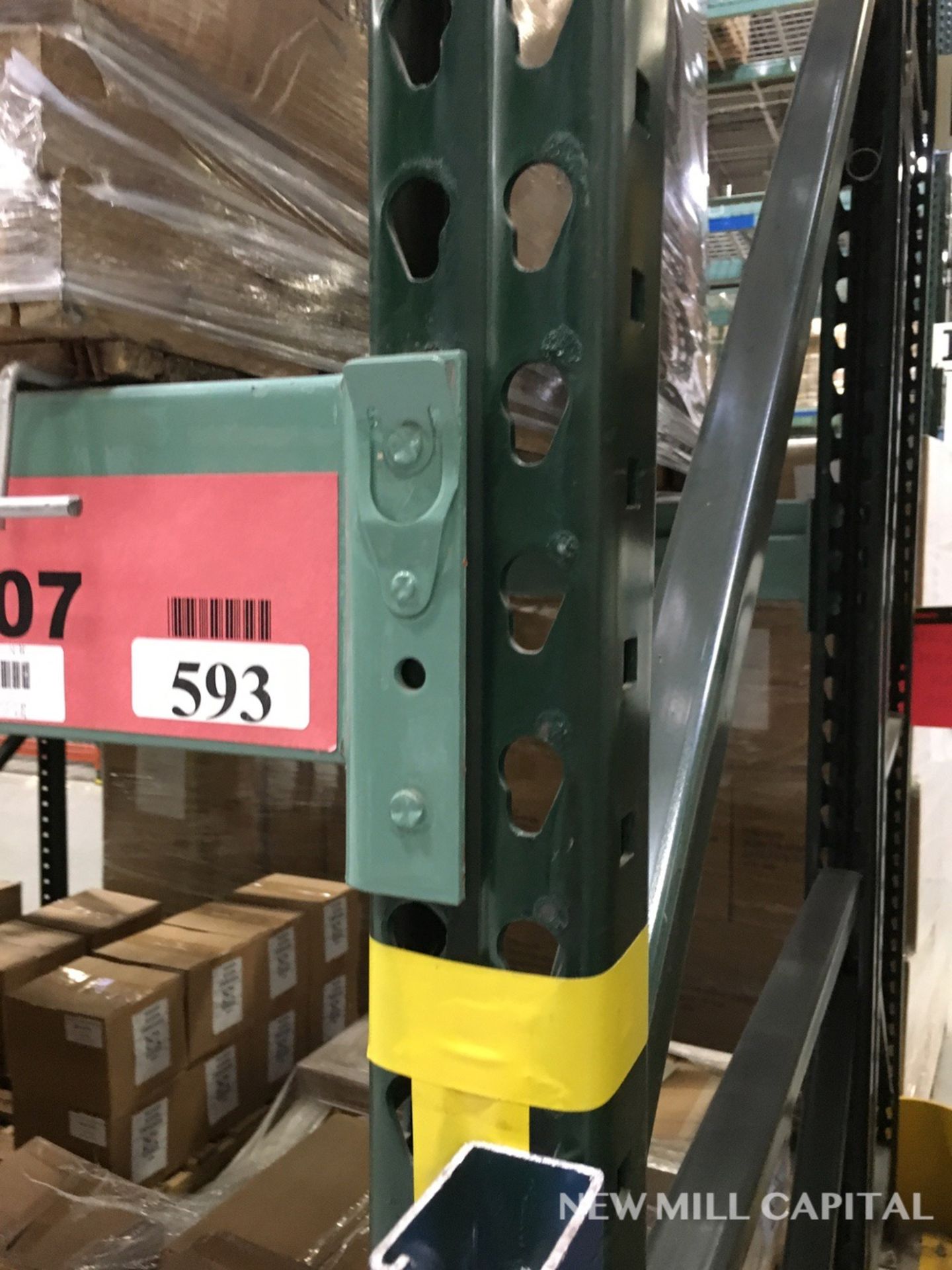 Ridg-U-Rak Teardrop Pallet Racking, (32) Uprights (3in x 2.25in Columns, | Rig: See Lot Description - Image 13 of 13