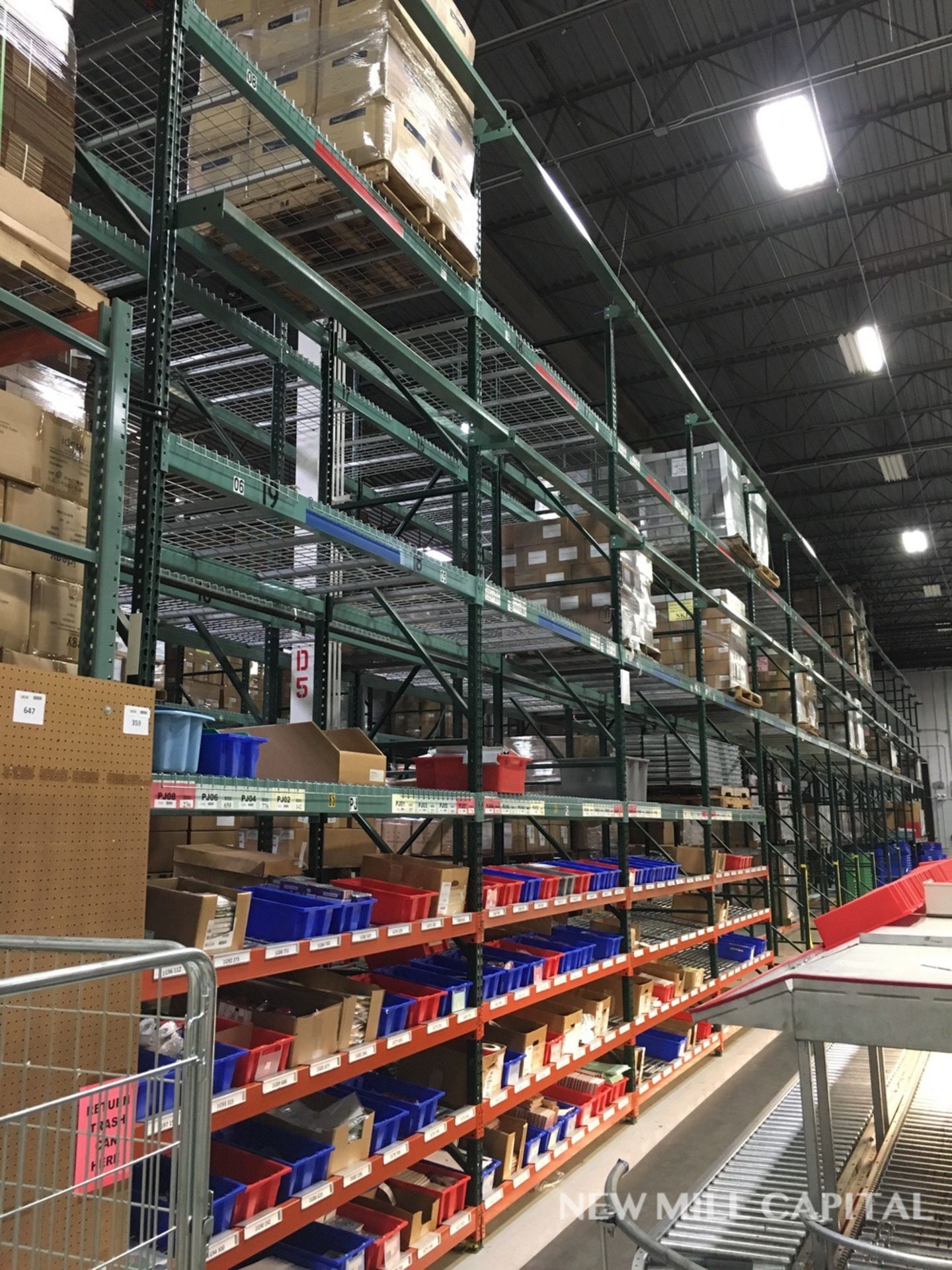 Ridg-U-Rak Teardrop Pallet Racking, (29) Uprights (3in x 2.25in Columns, | Rig: See Lot Description