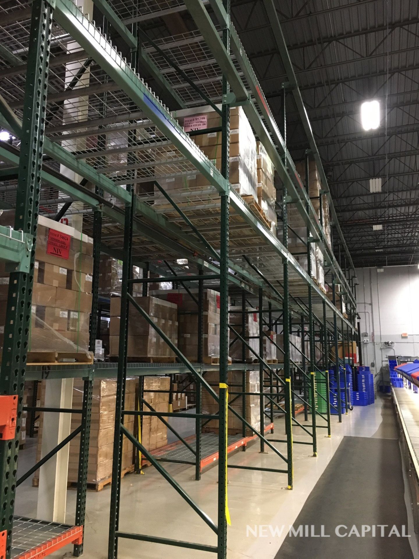 Ridg-U-Rak Teardrop Pallet Racking, (29) Uprights (3in x 2.25in Columns, | Rig: See Lot Description - Image 6 of 22