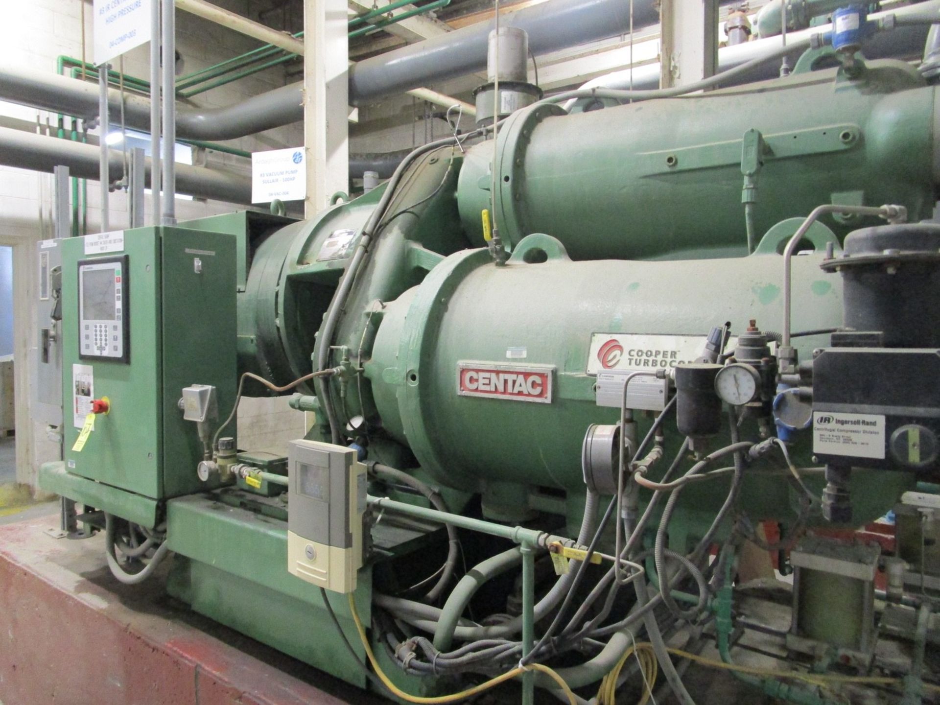 1988 Ingersoll Rand 2CV27M3 Centac 500HP High Pressure Compressor s/n M88-4485, Sie | Rig Fee: $3500 - Image 3 of 6