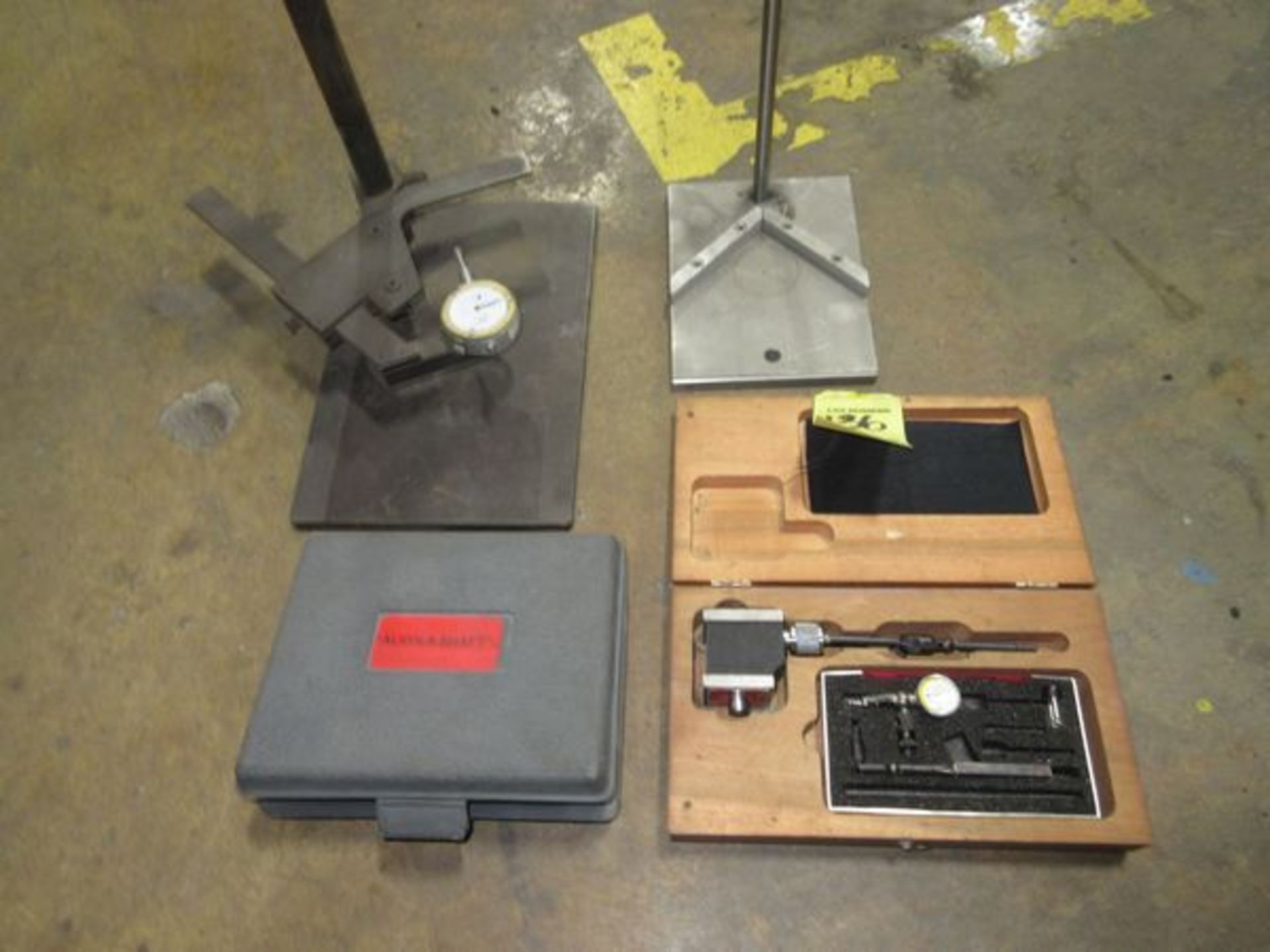 LOT Starrett Mag Base w/ Dial Indicator in Box, Align-A-Shaft, Indicator Bases | Rig Fee: $25 or HC