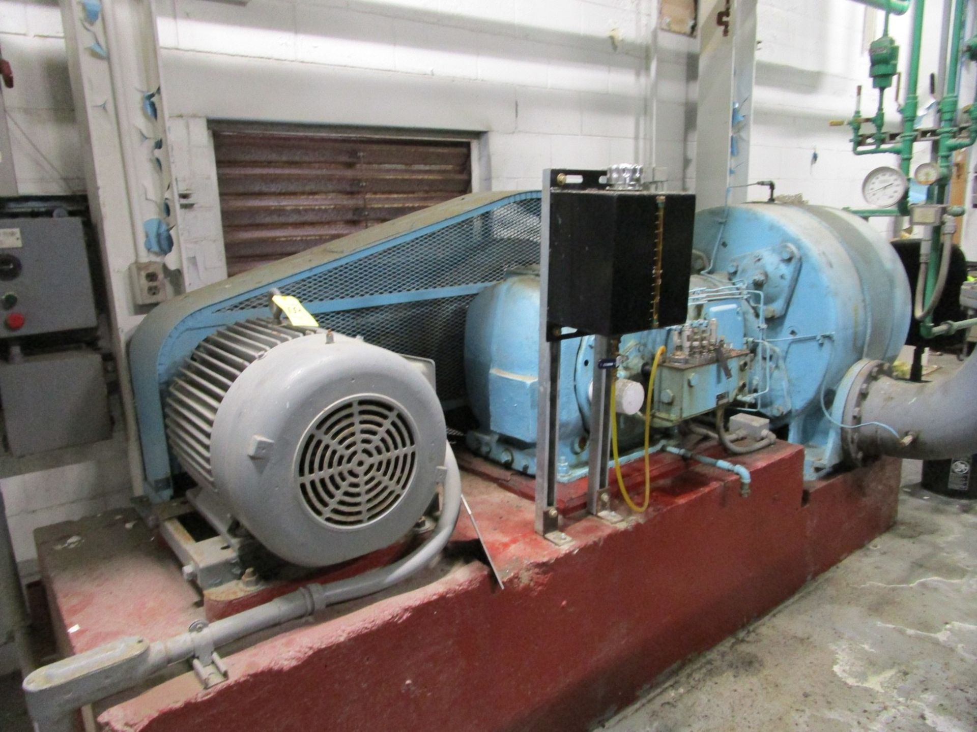 Ingersoll Rand 22 x 7-ESH-VP 50HP Vacuum Pump, Baldor 50HP Motor, 1,775 RPM, 230/46 | Rig Fee: $1500