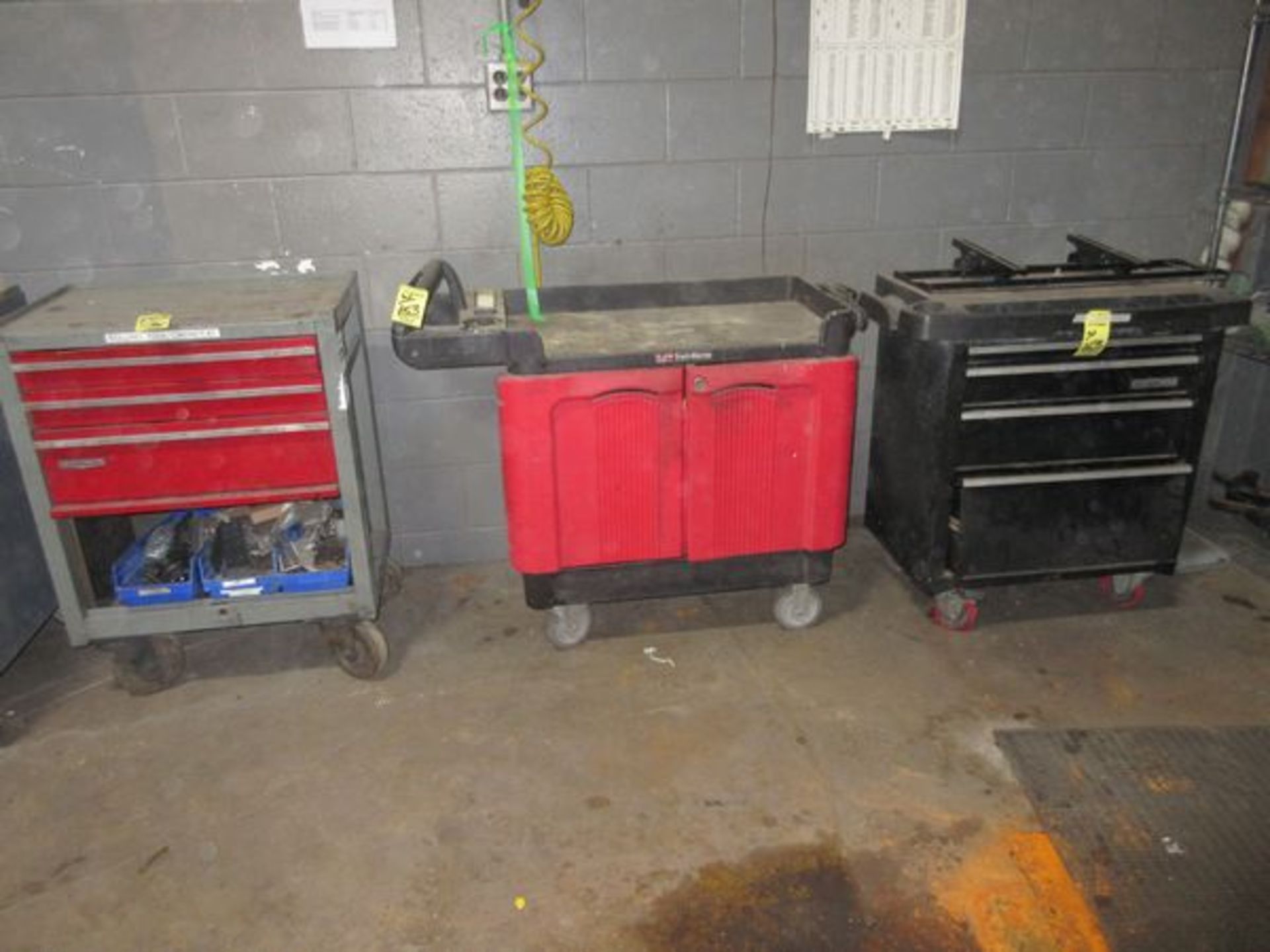 LOT (3) Assorted Portable Toolboxes (Fair) | Rig Fee: $50