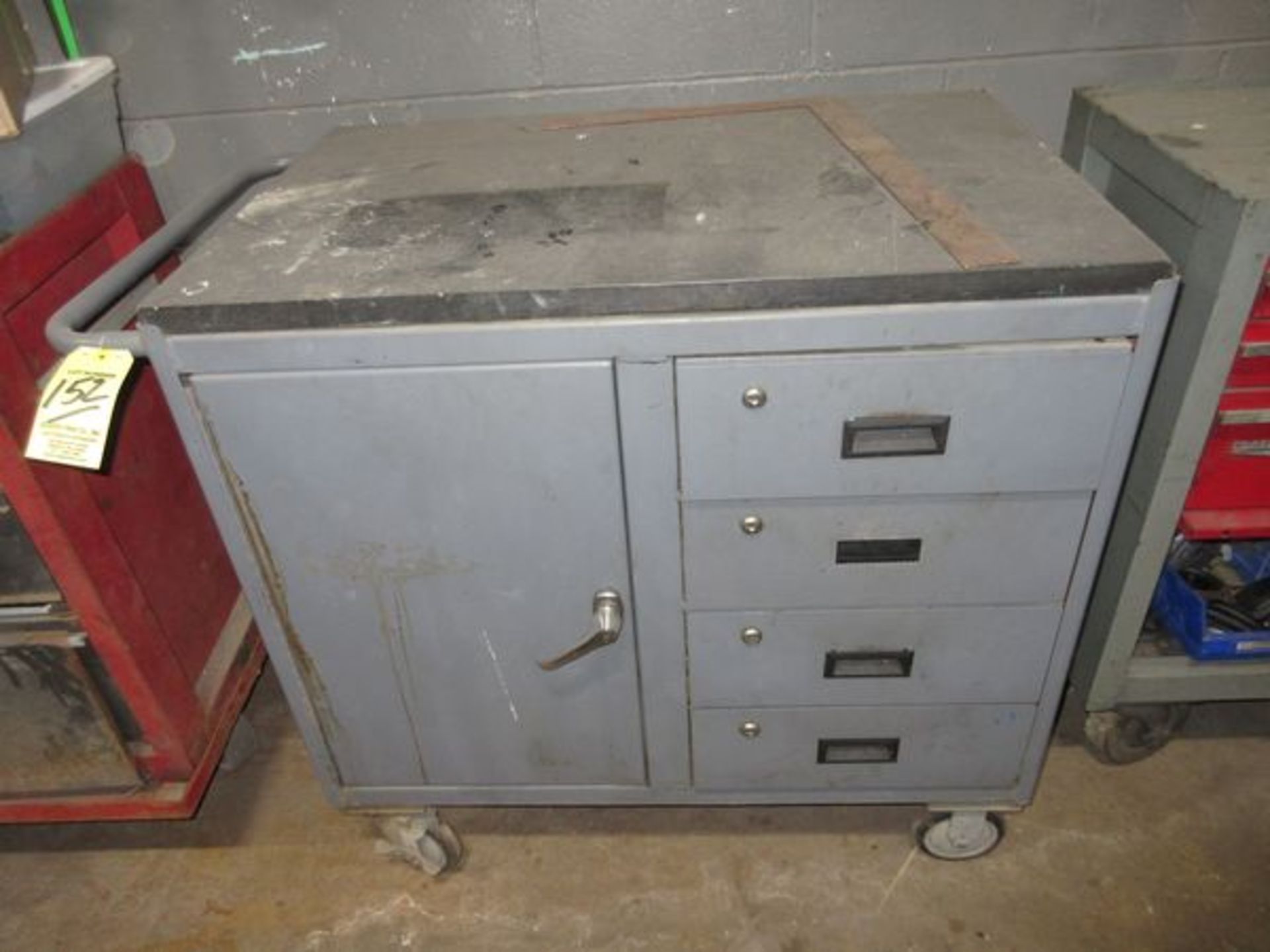 Steel Portable Shop Cabinet | Rig Fee: $35