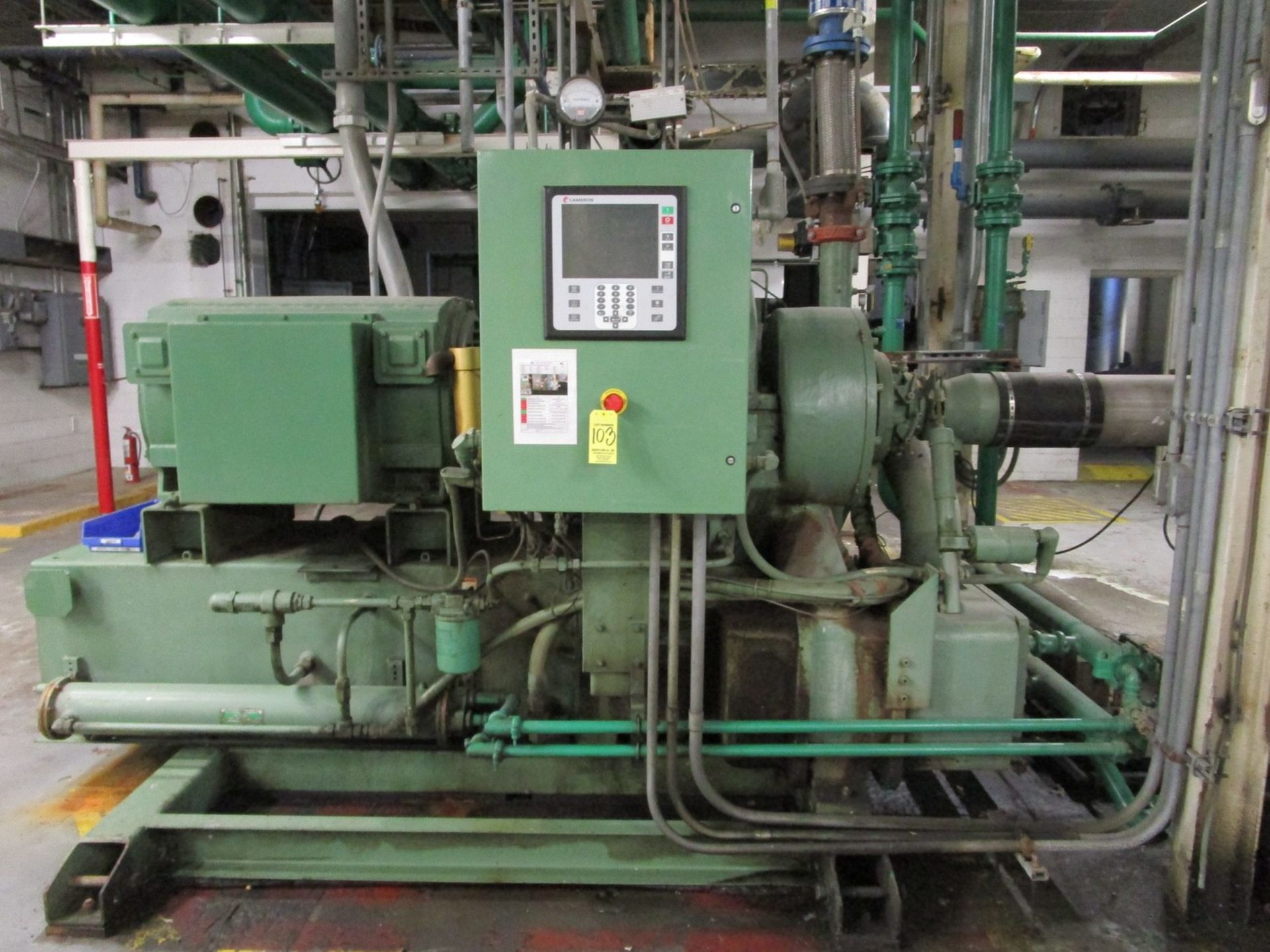 Joy 500HP High Pressure Compressor, Turbo Air 3000 s/n P-13688, Discharge Pressure | Rig Fee: $2500