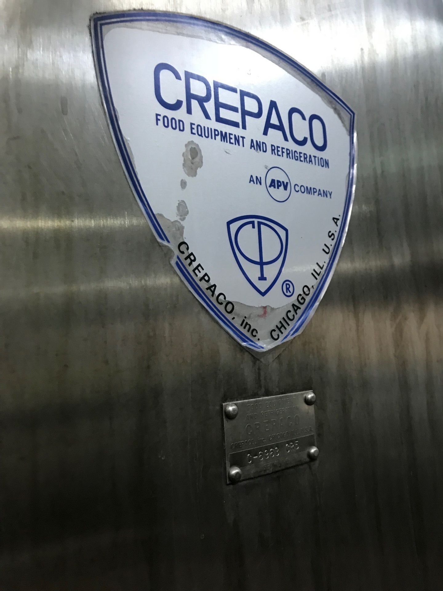 Crepaco 3-Zone HTST with Balance Tank, Ran at 6,000 GPH, Holding Tubes, Valve Assem | Rig Fee: $3500 - Image 10 of 10