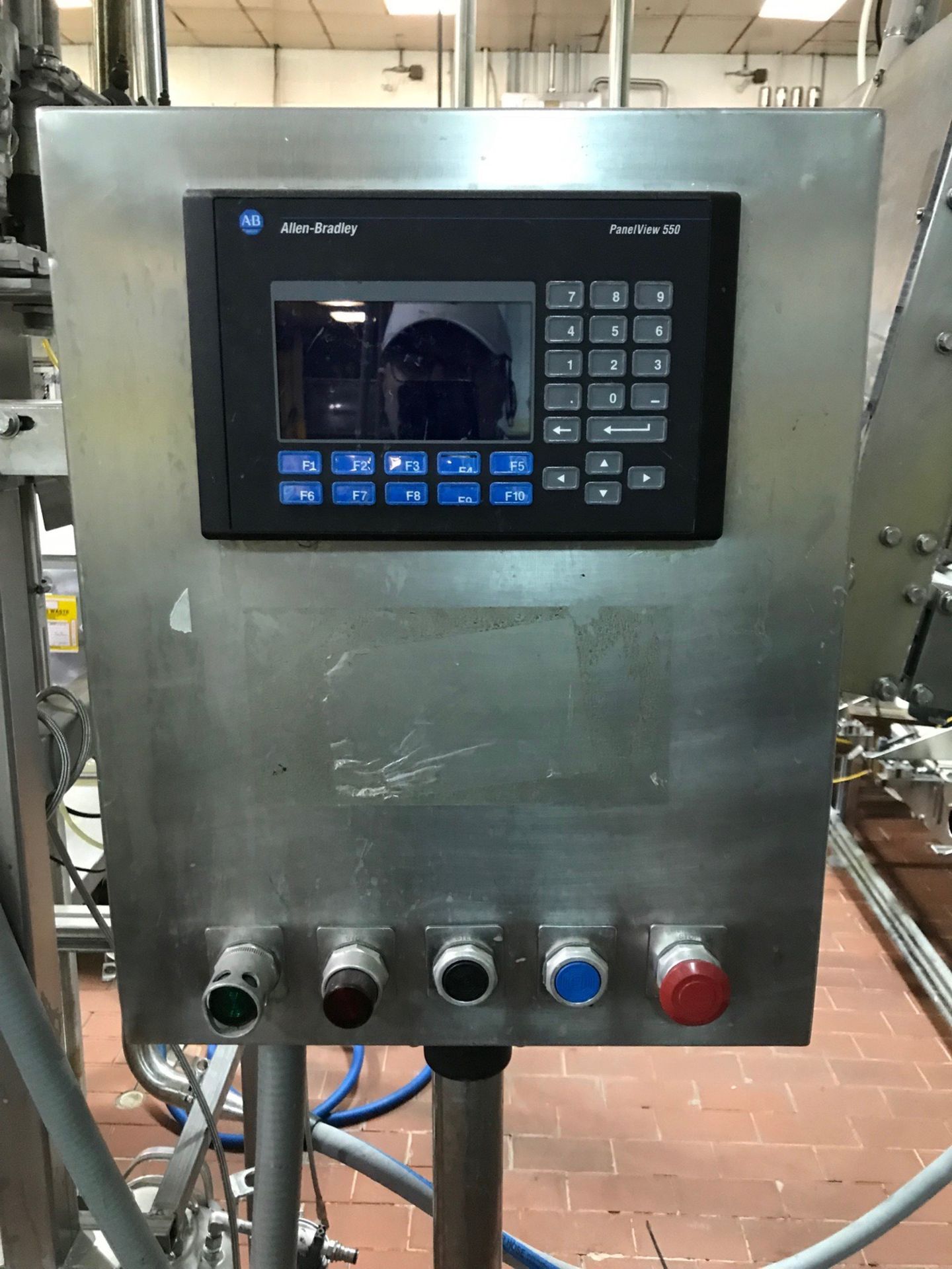 Scholle Liquid Bag in Box Filler Model A.F. 12B, Allen Bradley Panelview Control, T | Rig Fee: $850 - Bild 3 aus 4