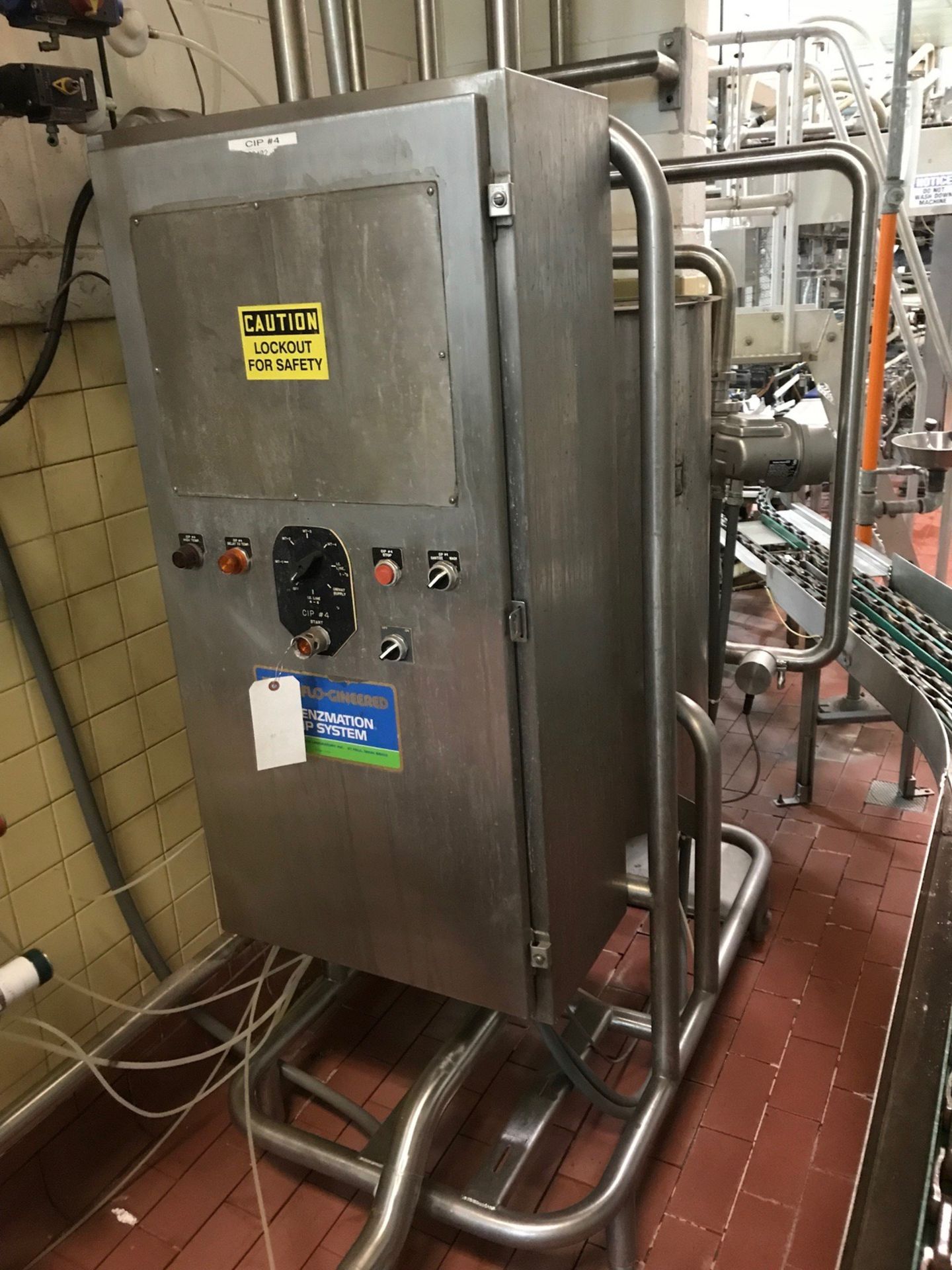 Klenzmation Single Tank CIP Skid with Contrifugal Pump adnd Control | Rig Fee: $1200 - Image 2 of 4