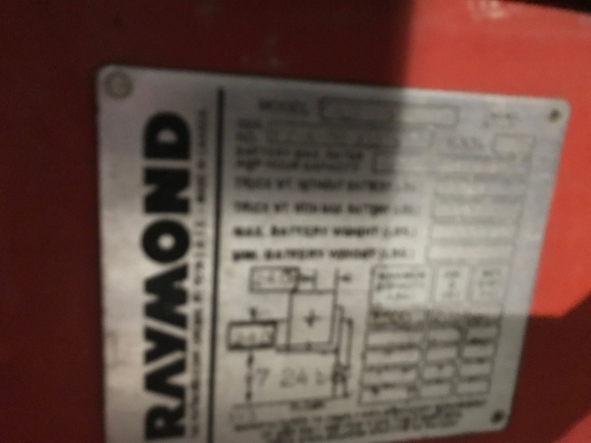 Raymond EASI DR25 Electric Forklift, 2,500 LB Capacity | Rig Fee: $150 - Image 2 of 3