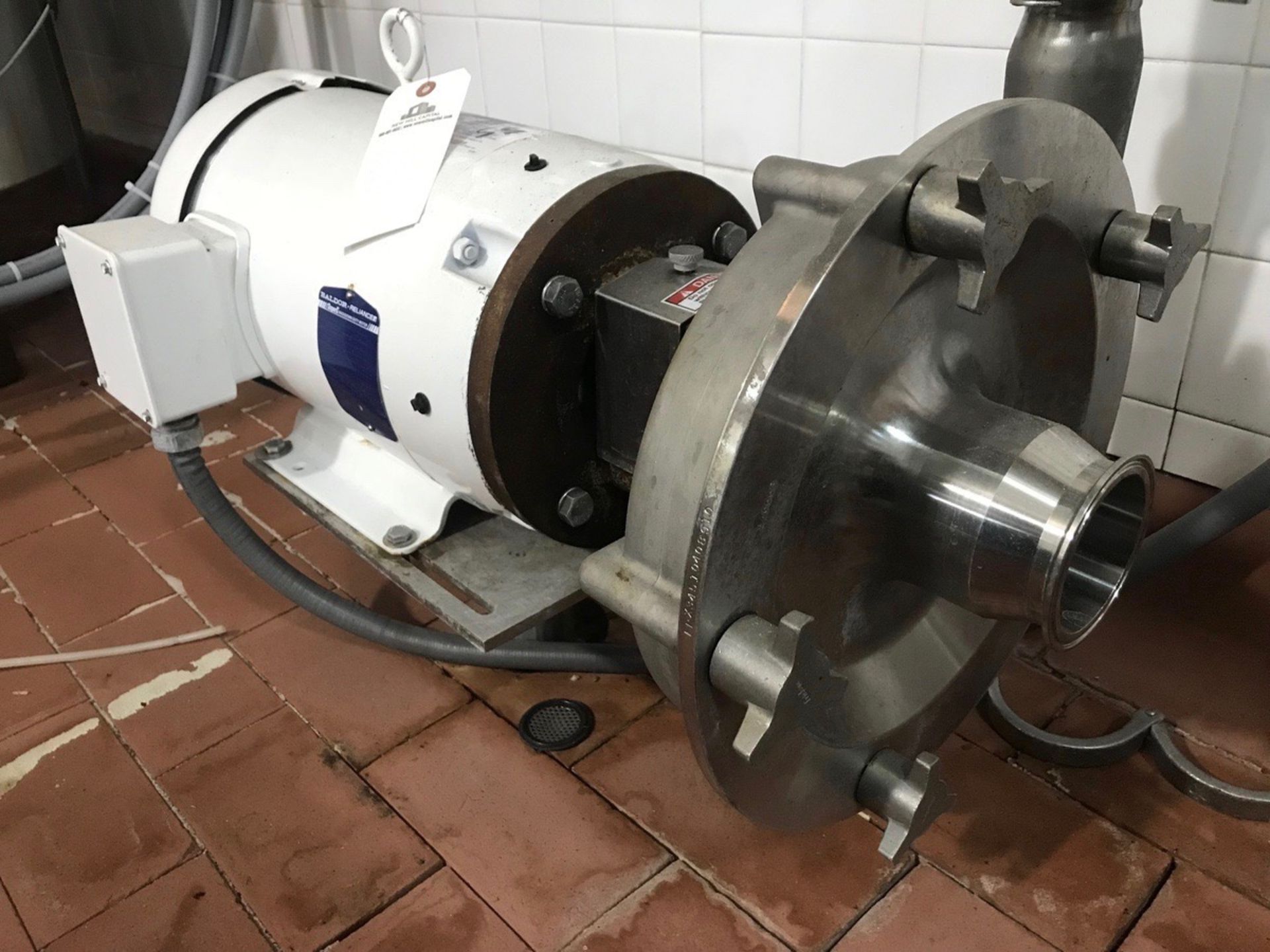 Fristam Stainless Steel Centrifugal Pump | Rig Fee: $25