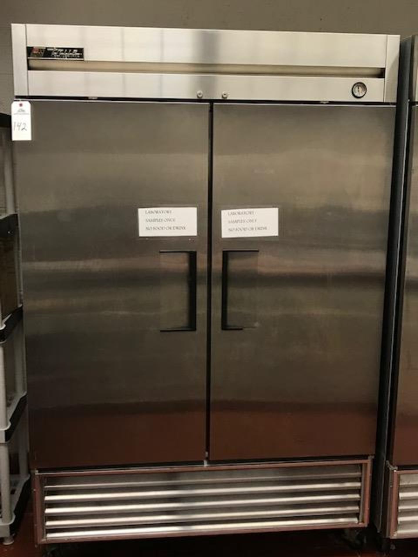 True 2-Door Stainless Steel Refrigerator Model T-49 | Rig Fee: $100