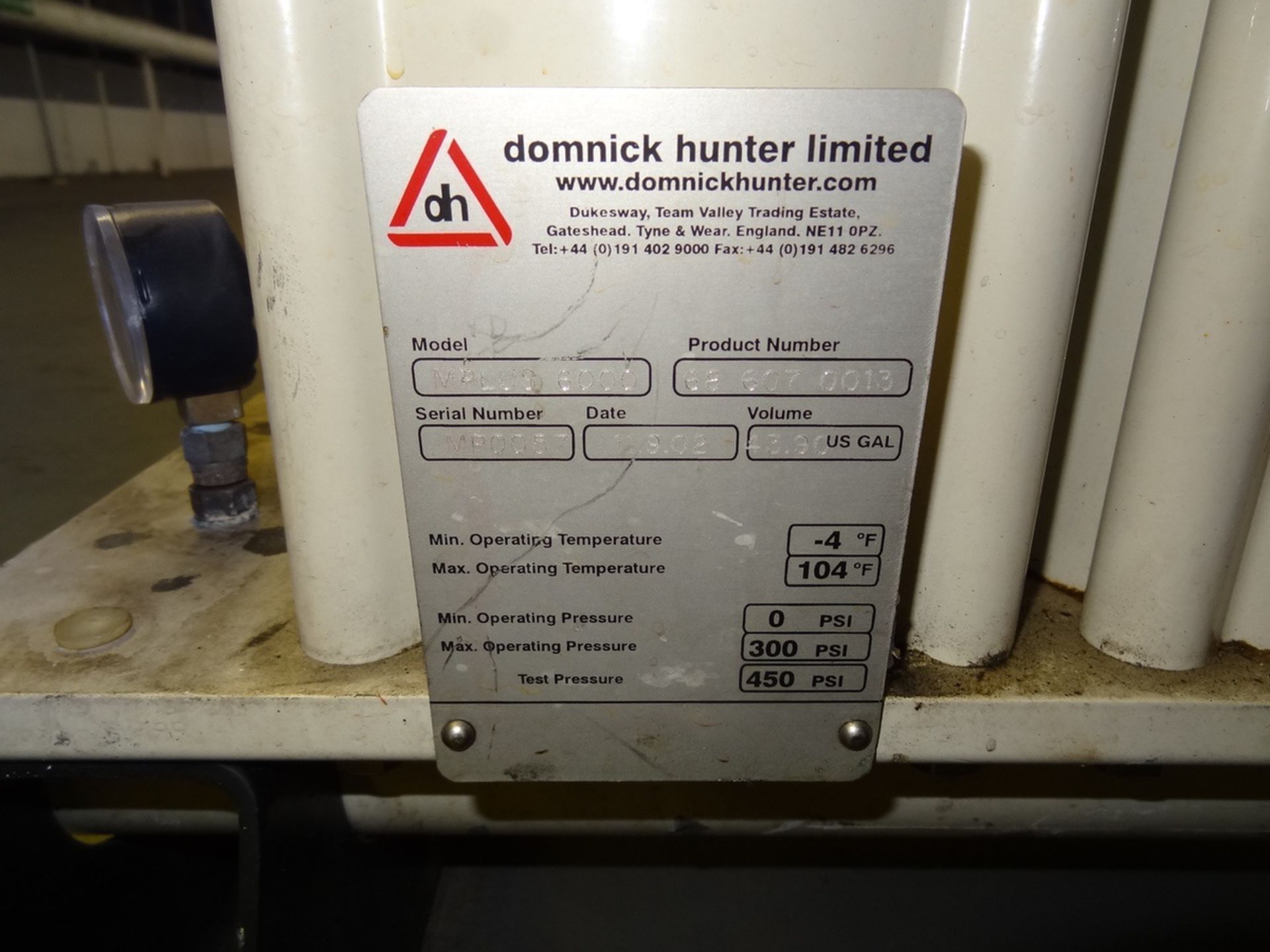 Domnick Hunter MPlus6000 CO2 Purifier | Rig Fee: $100 - Image 2 of 2