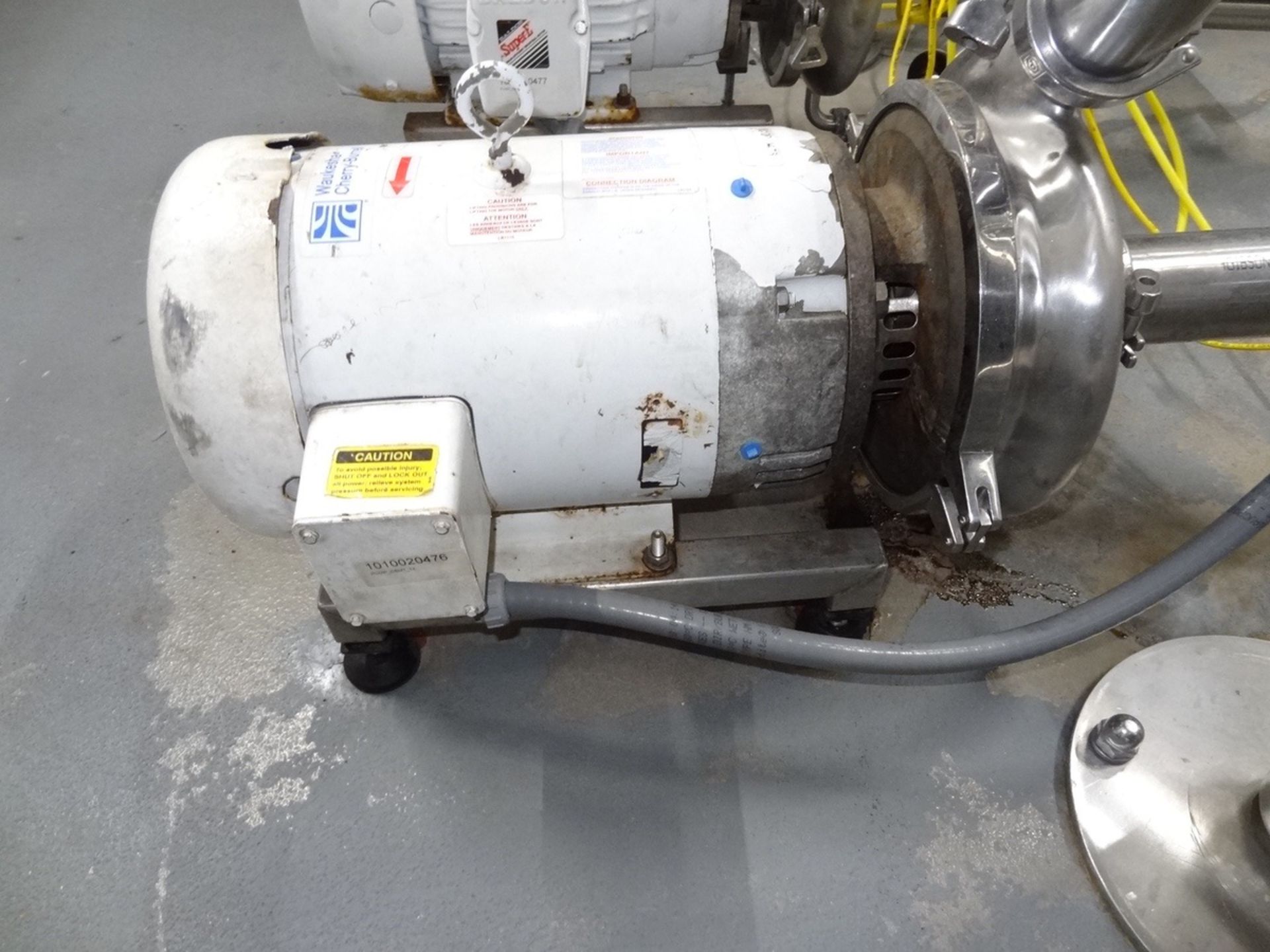 Waukesha Centrifugal Sanitary Pump, 7.5 HP | Rig Fee: $75