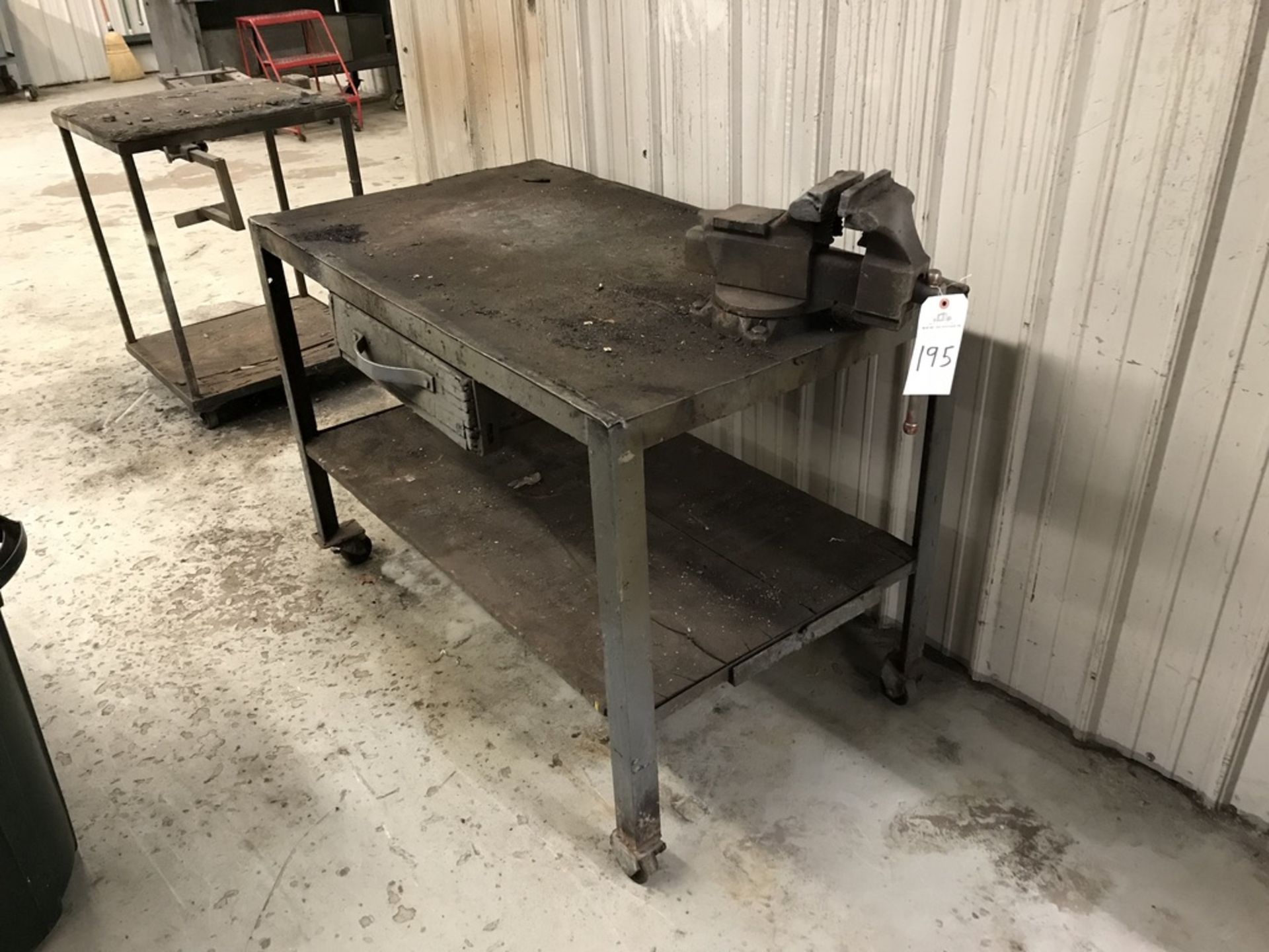 Portable Work Bench with Vice | Rig Fee: $50