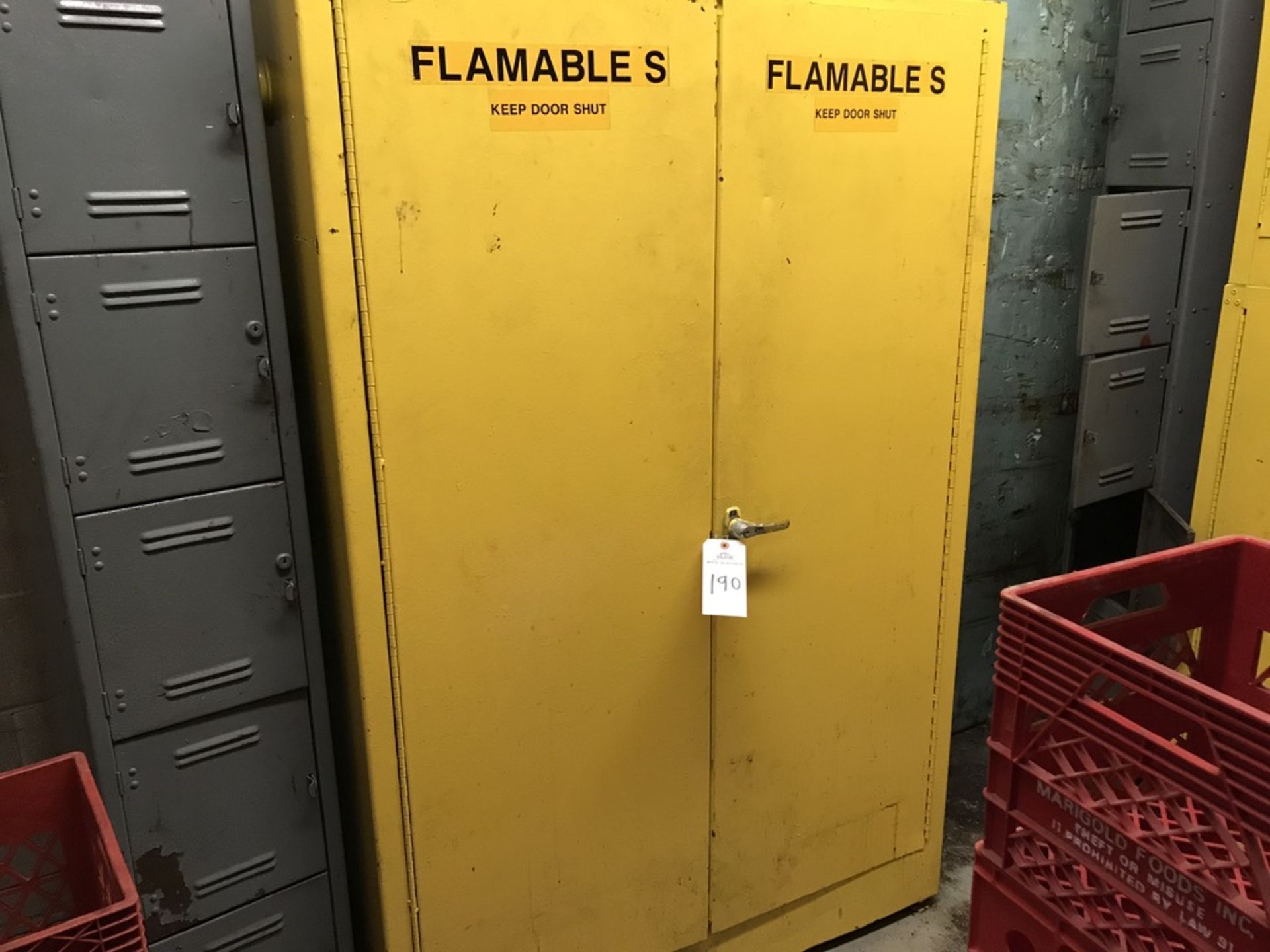 Flammable Storage Cabinet, 44in x 67in x 18in Deep | Rig Fee: $100 - Image 2 of 2