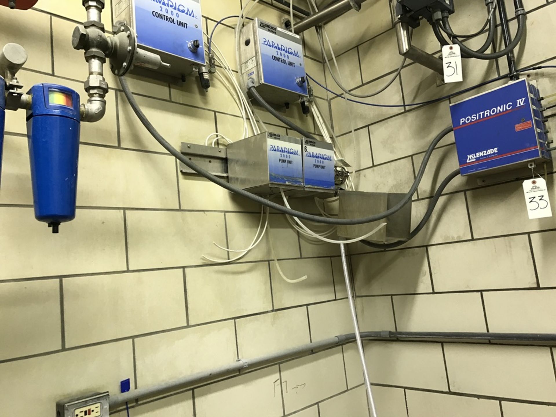 (5) Klenzade Chemical Pumps, (3) Ecolab Controllers | Rig Fee: $175