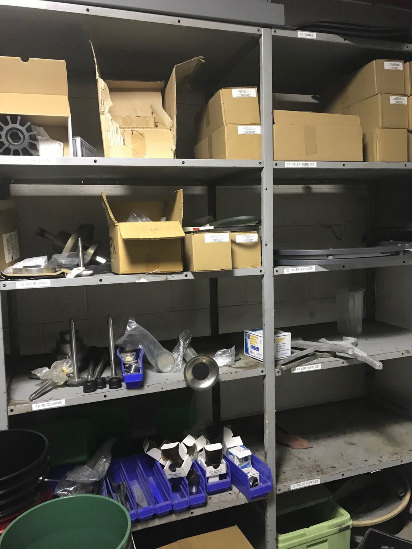 (3) Shelves of Chart Recorder Parts, Pump Impellers, Misc Parts, Sanitat | Loc: LKY | Rig Fee: $150 - Image 2 of 2