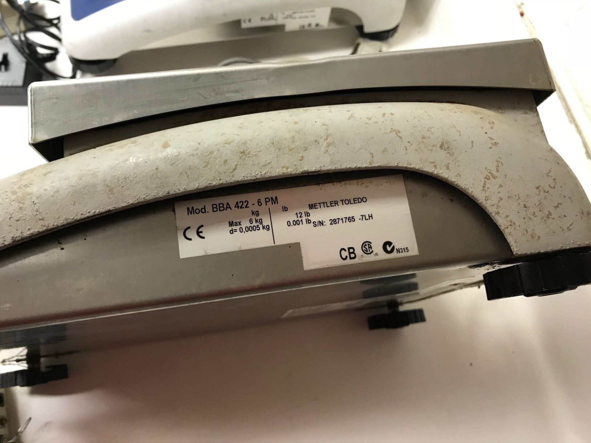 Mettler Toledo Scales with Printer, 8in x 9.5in Base | Loc: LKY | Rig Fee: $25 - Image 2 of 2