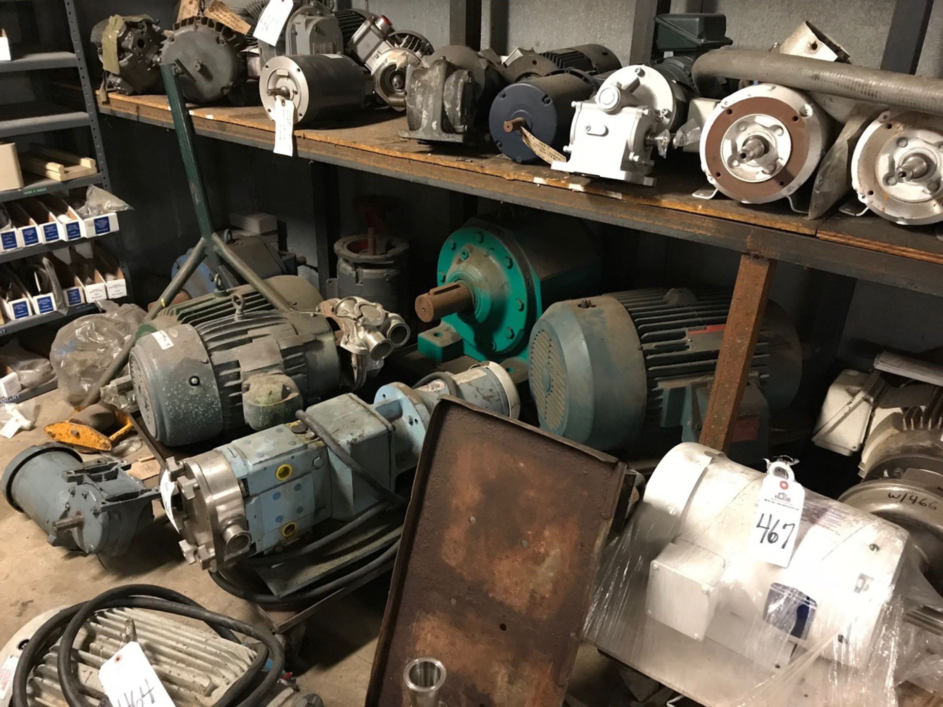 Approx 30 Motors and Gear Boxes | Loc: Erie PA | Rig Fee: $250 - Image 2 of 3